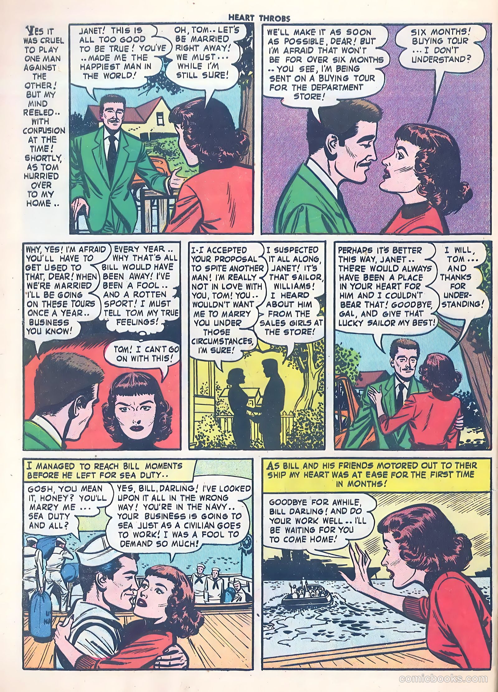 Heart Throbs #43 — page 32 of 36