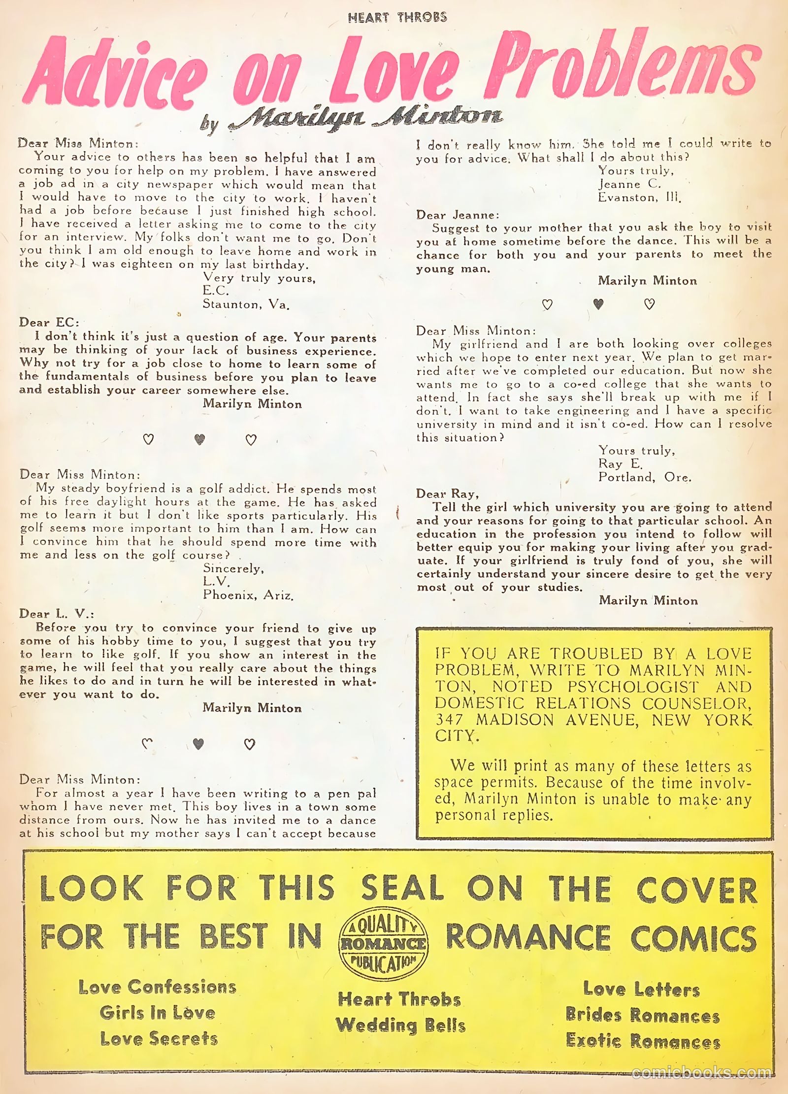 Heart Throbs #45 — page 26 of 37