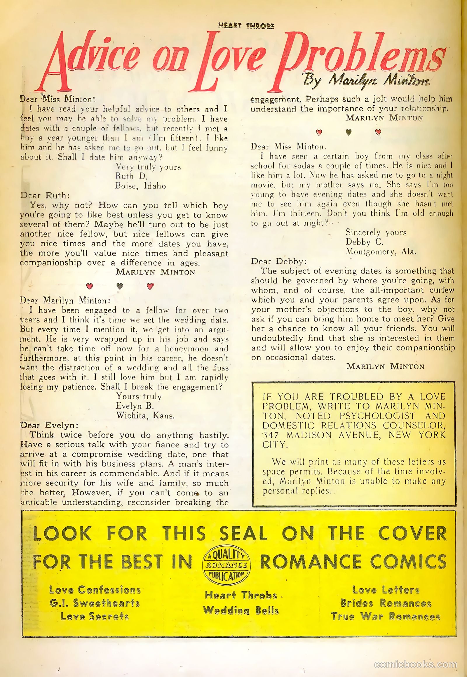 Heart Throbs #46 — page 26 of 36