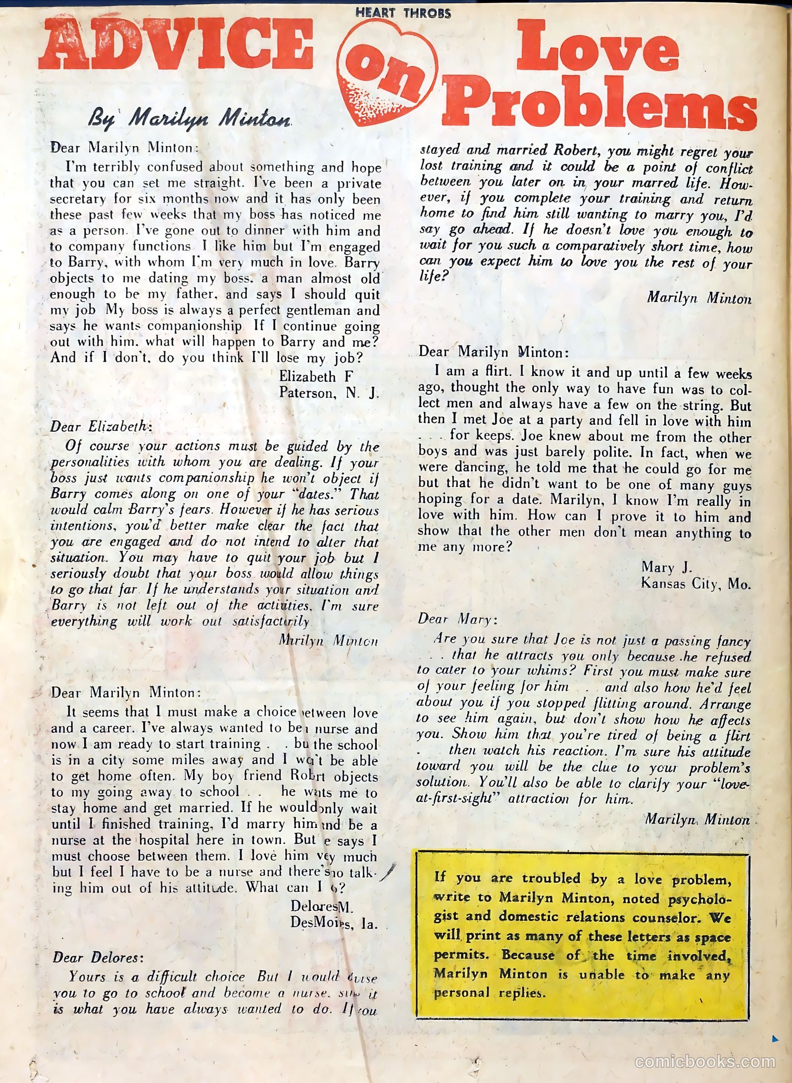 Heart Throbs #5 — page 26 of 36