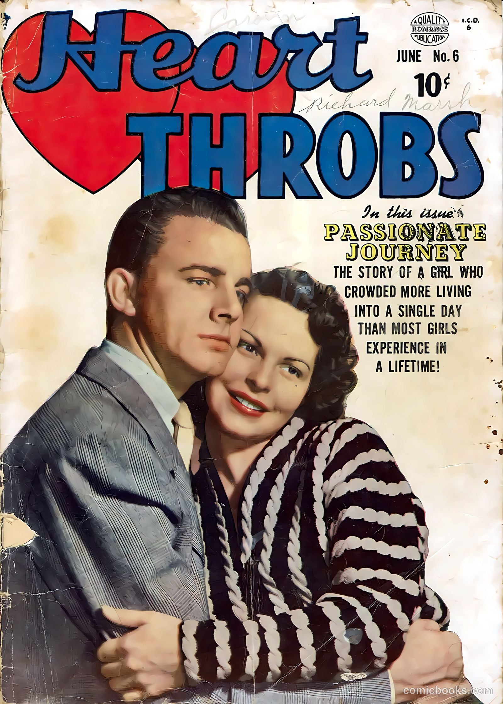 Heart Throbs #6 — page 1 of 36