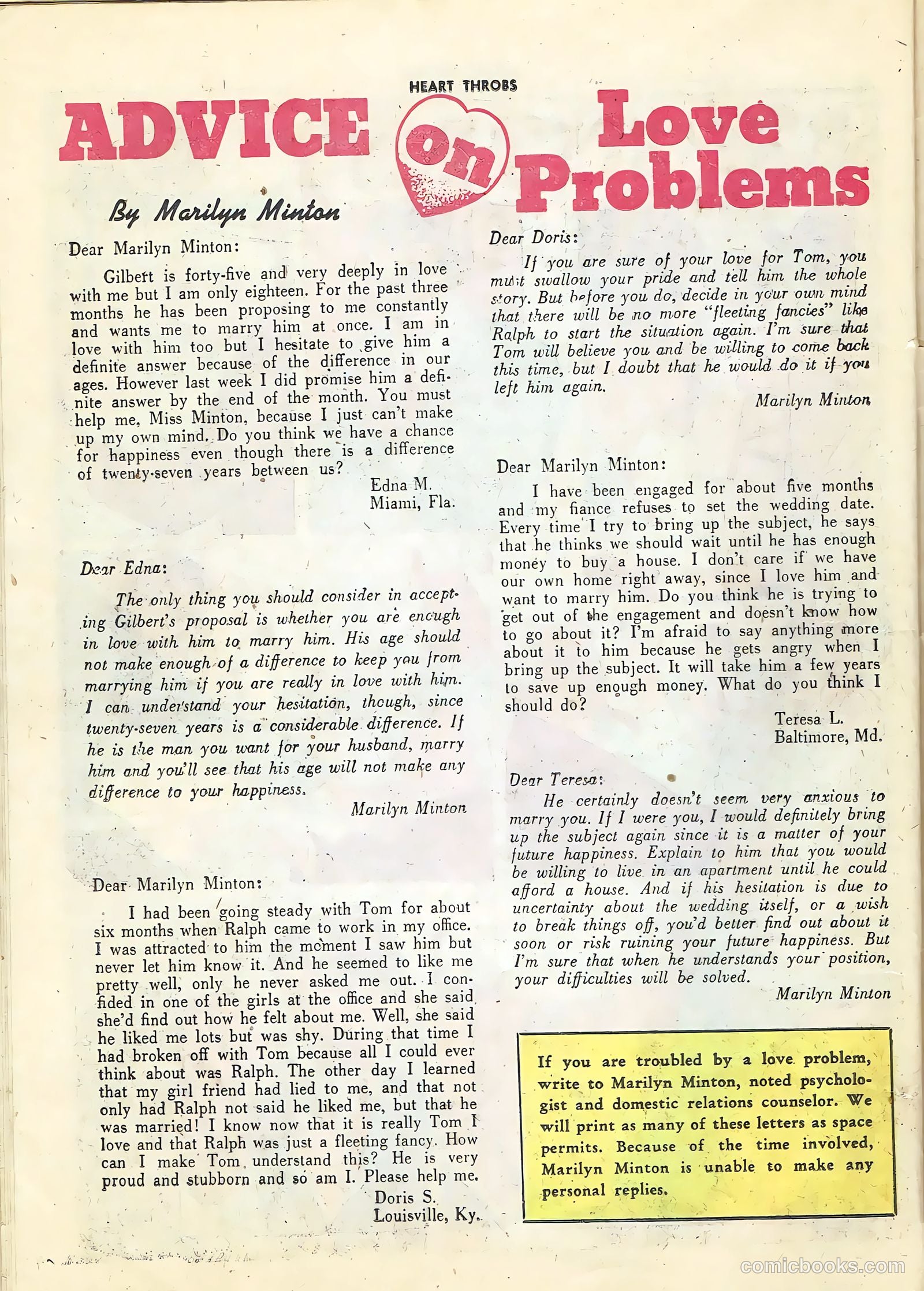 Heart Throbs #6 — page 26 of 36