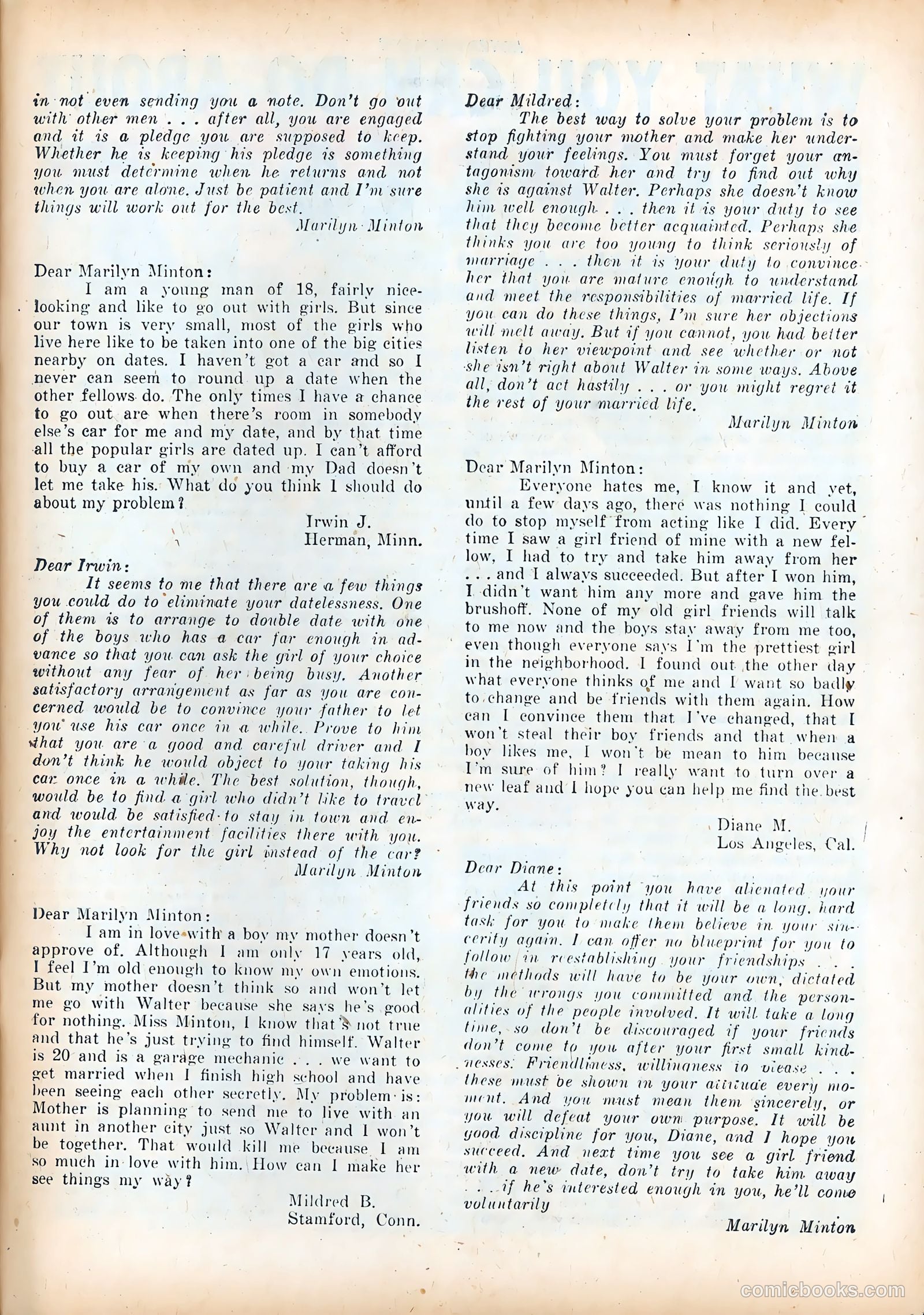 Heart Throbs #7 — page 38 of 51