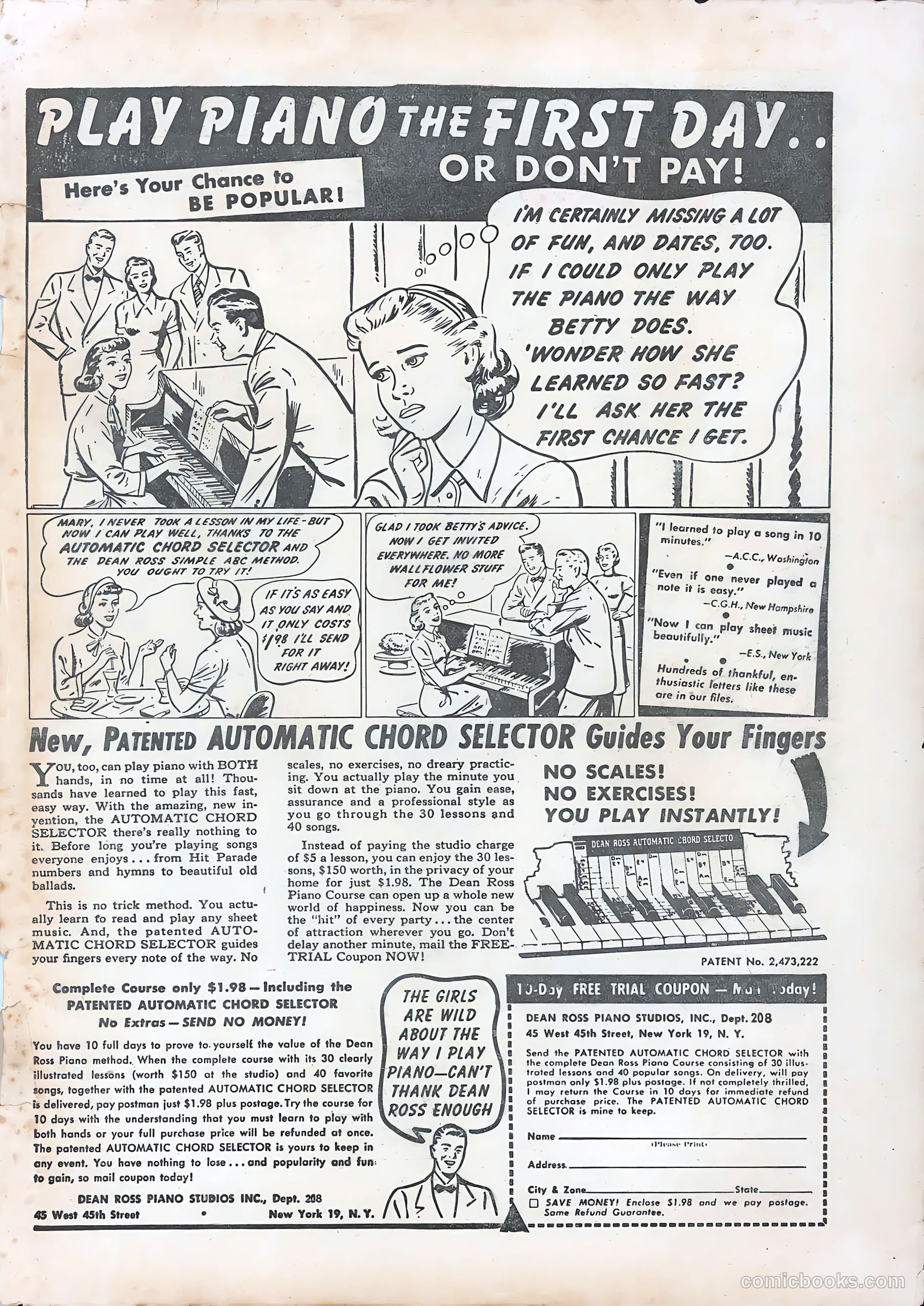 Heart Throbs #7 — page 50 of 51