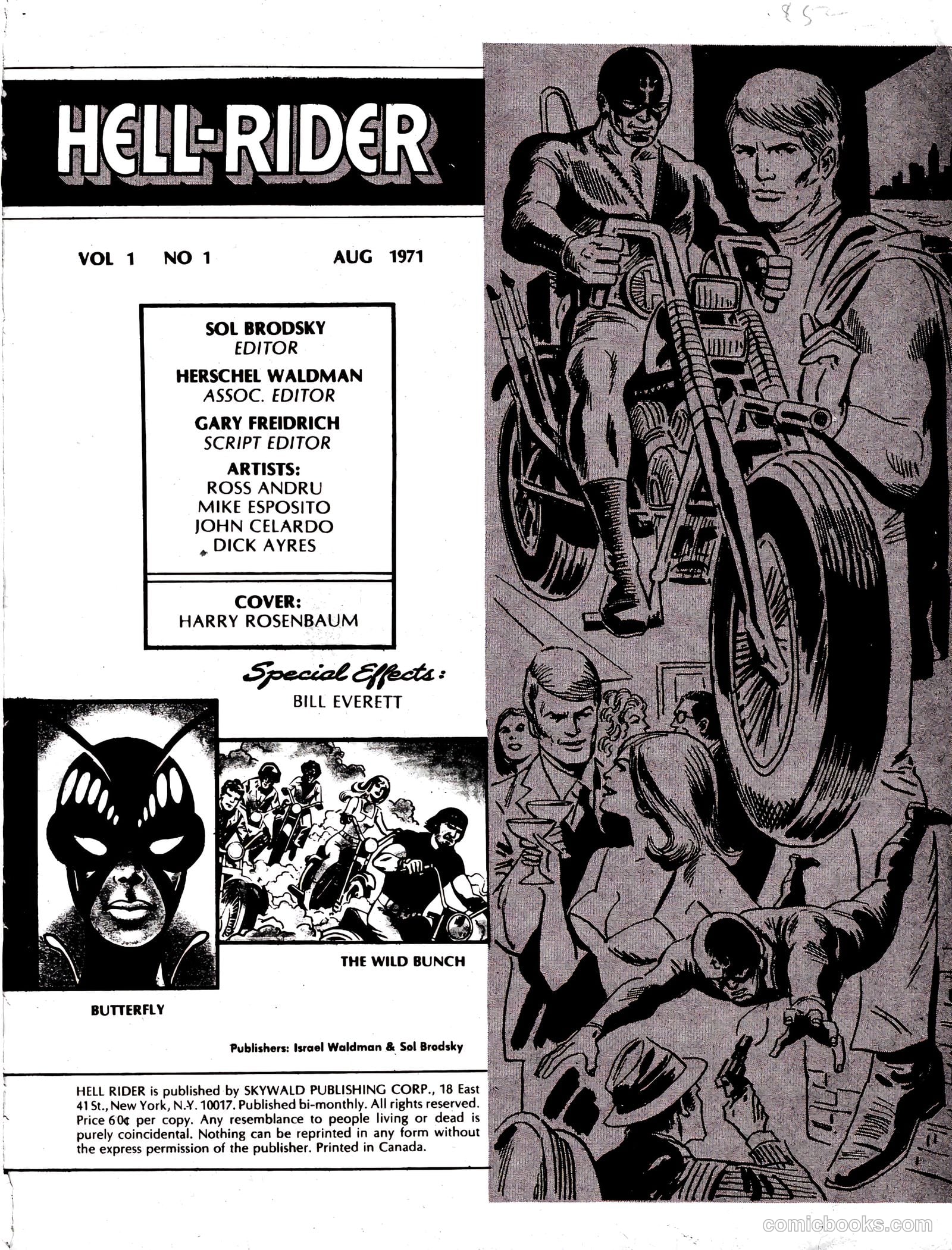 Hell Rider #1 — page 2 of 63