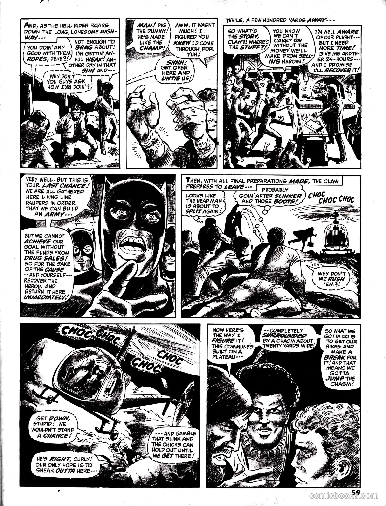 Hell Rider #1 — page 58 of 63