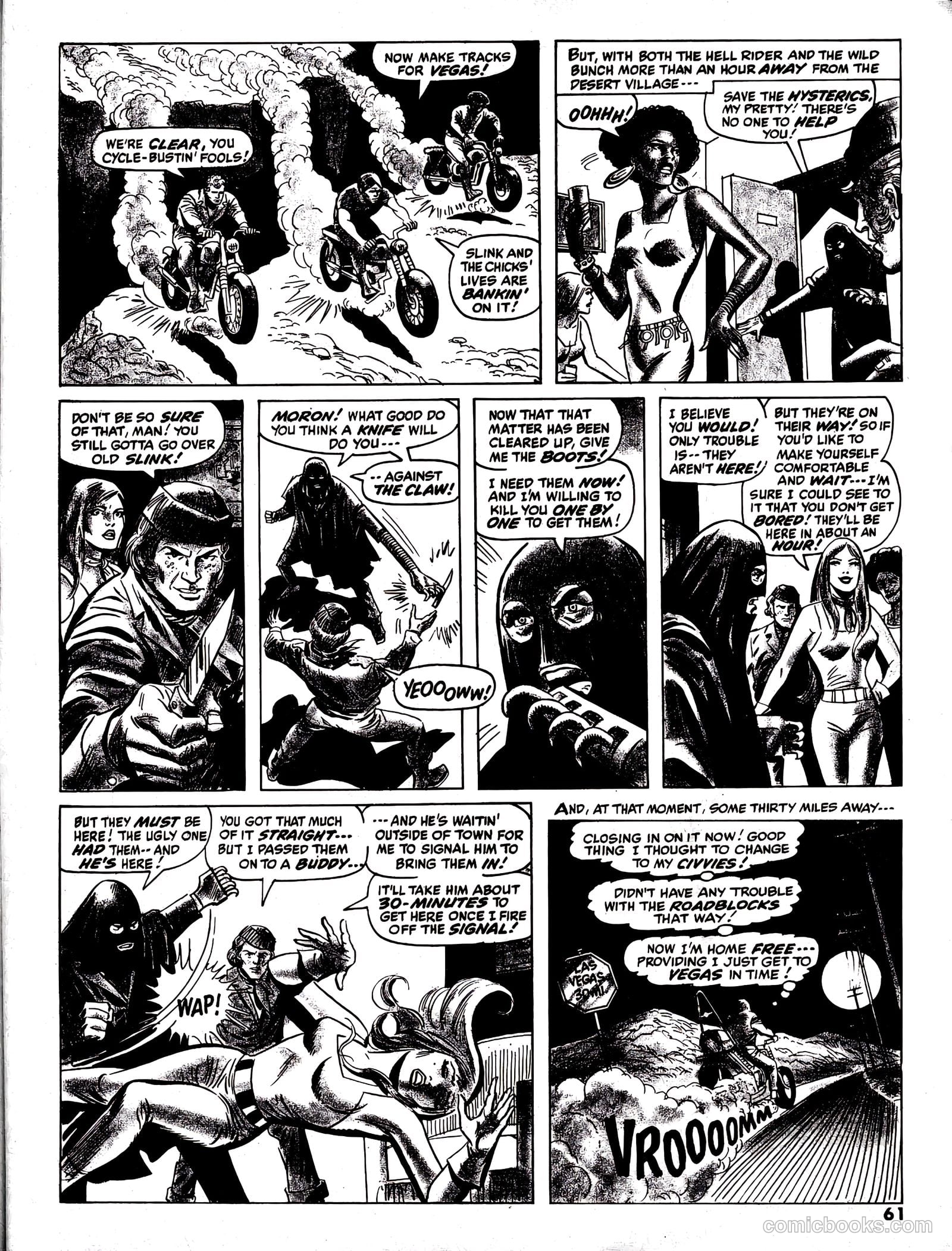Hell Rider #1 — page 60 of 63