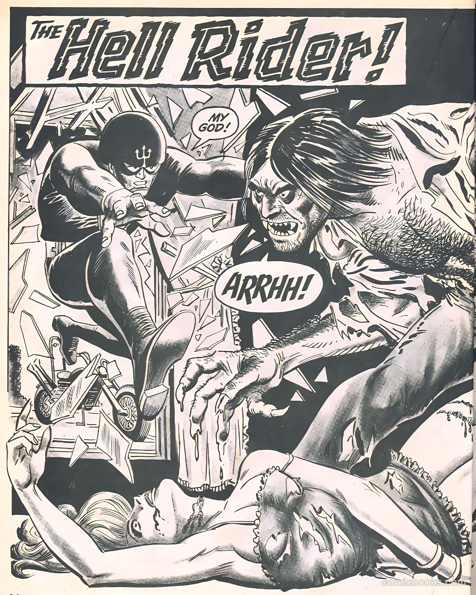 Hell Rider #2 — page 7 of 60