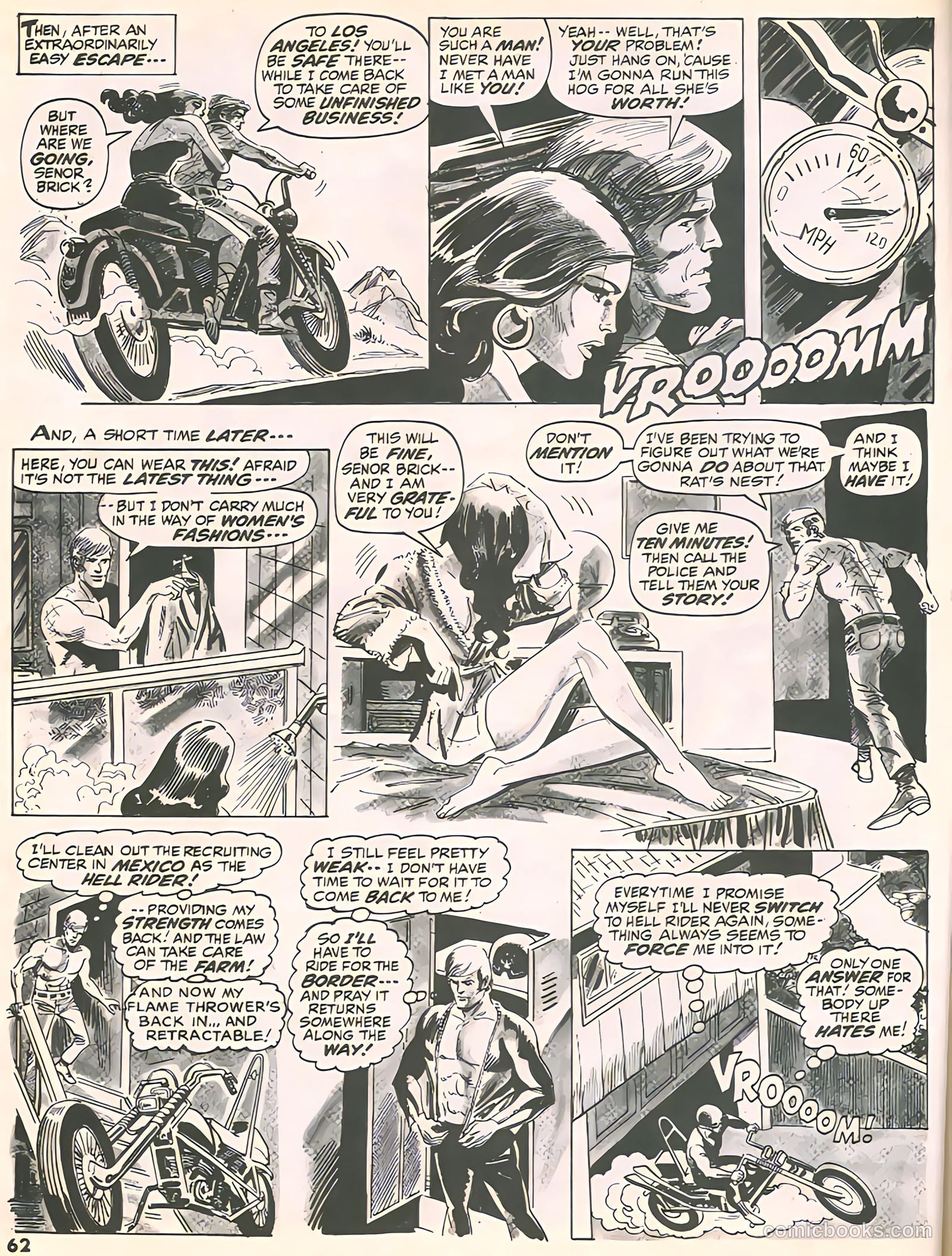 Hell Rider #2 — page 56 of 60