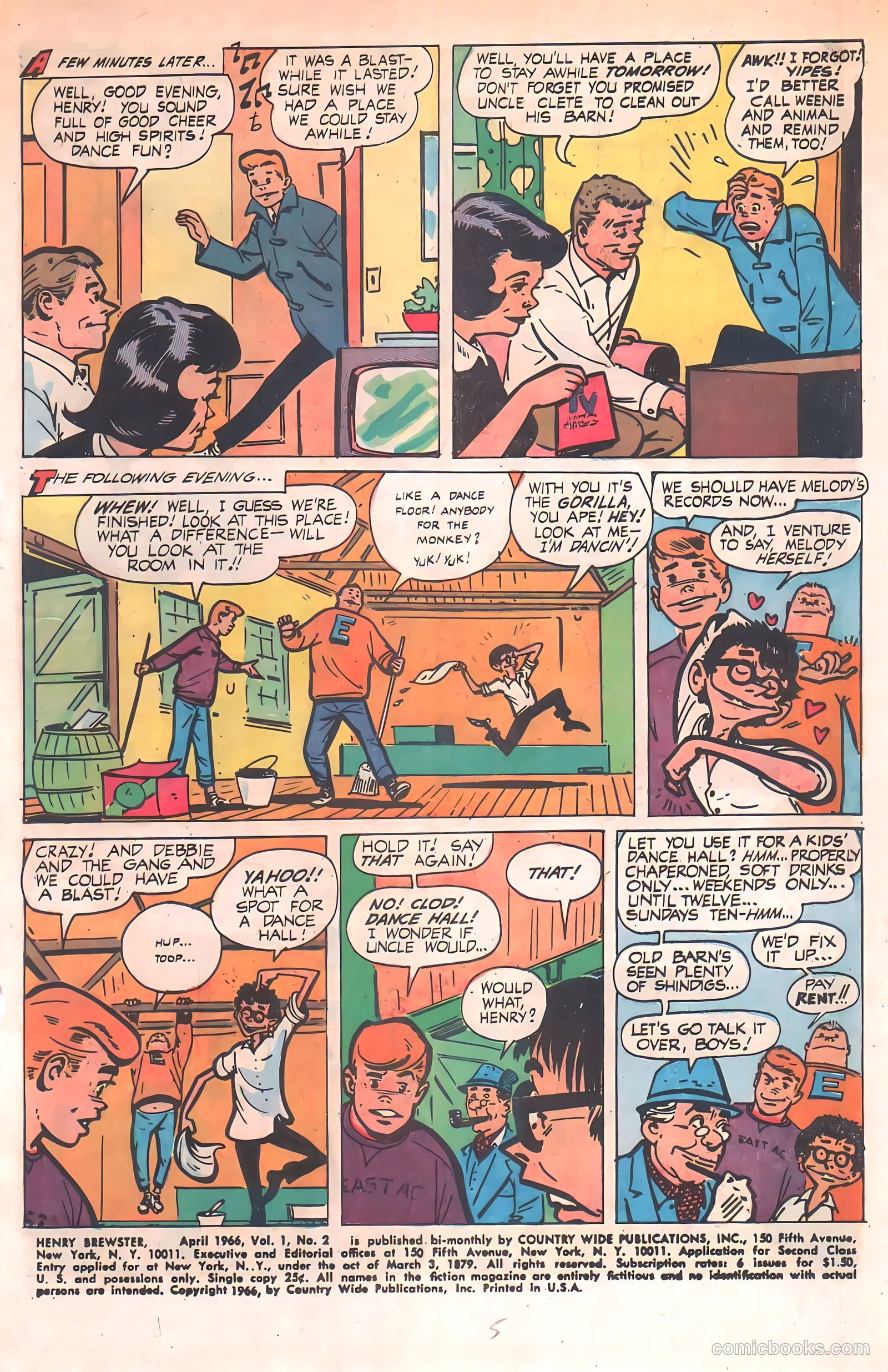 Henry Brewster #2 — page 5 of 52