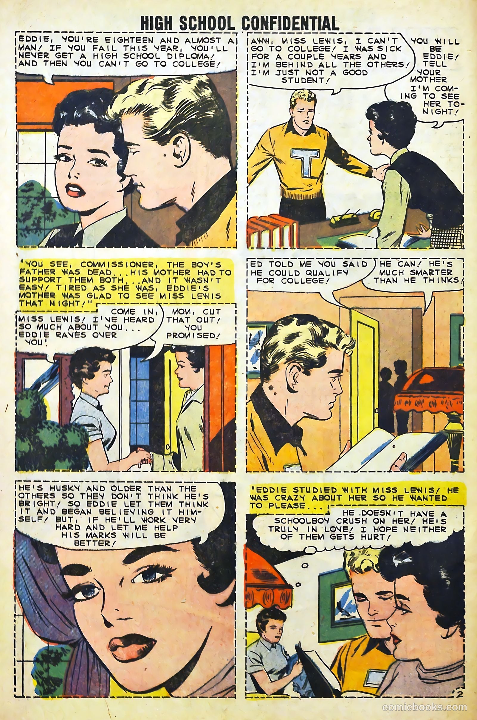 High School Confidential Diary #1 — page 4 of 36