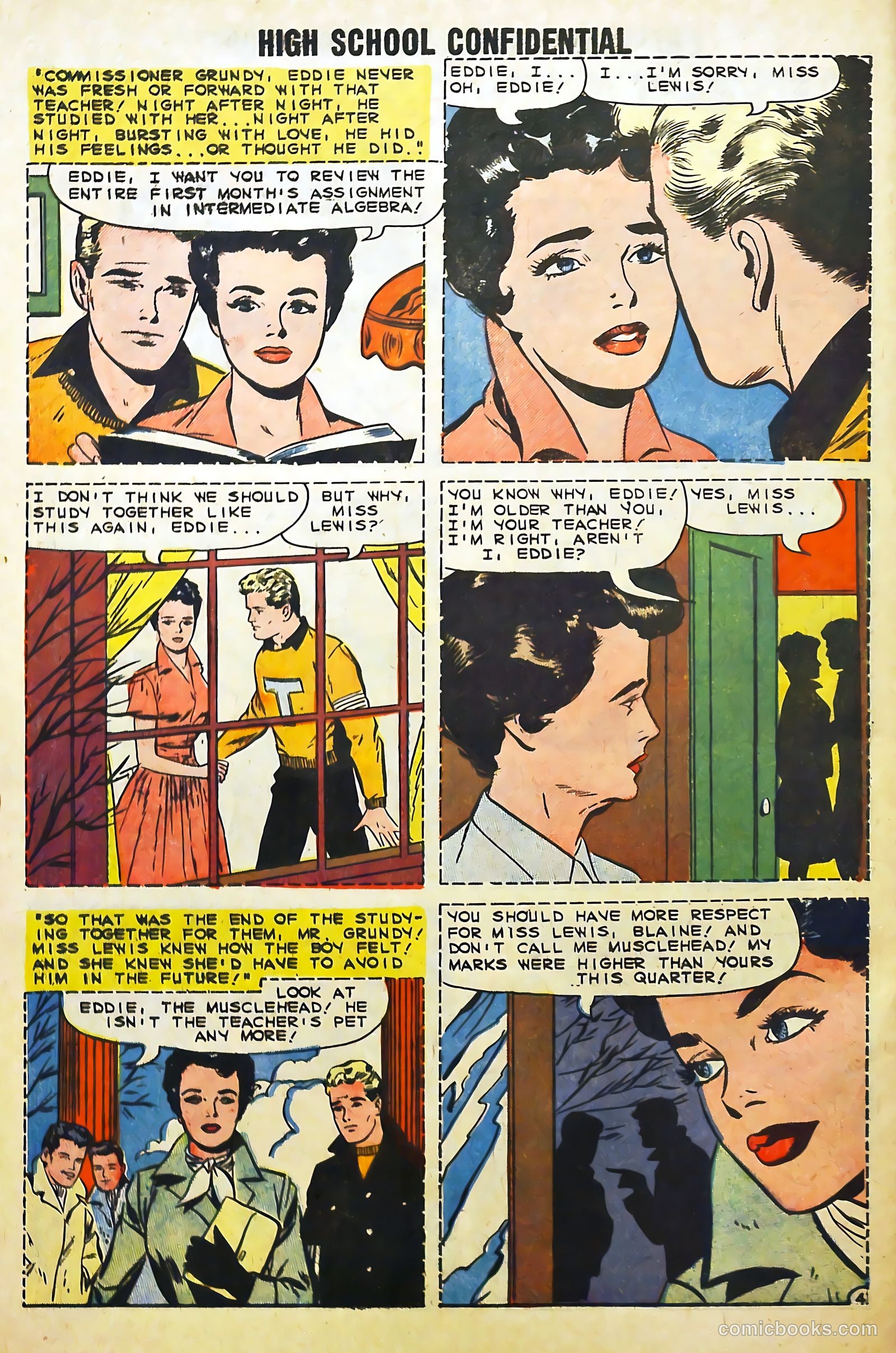 High School Confidential Diary #1 — page 6 of 36