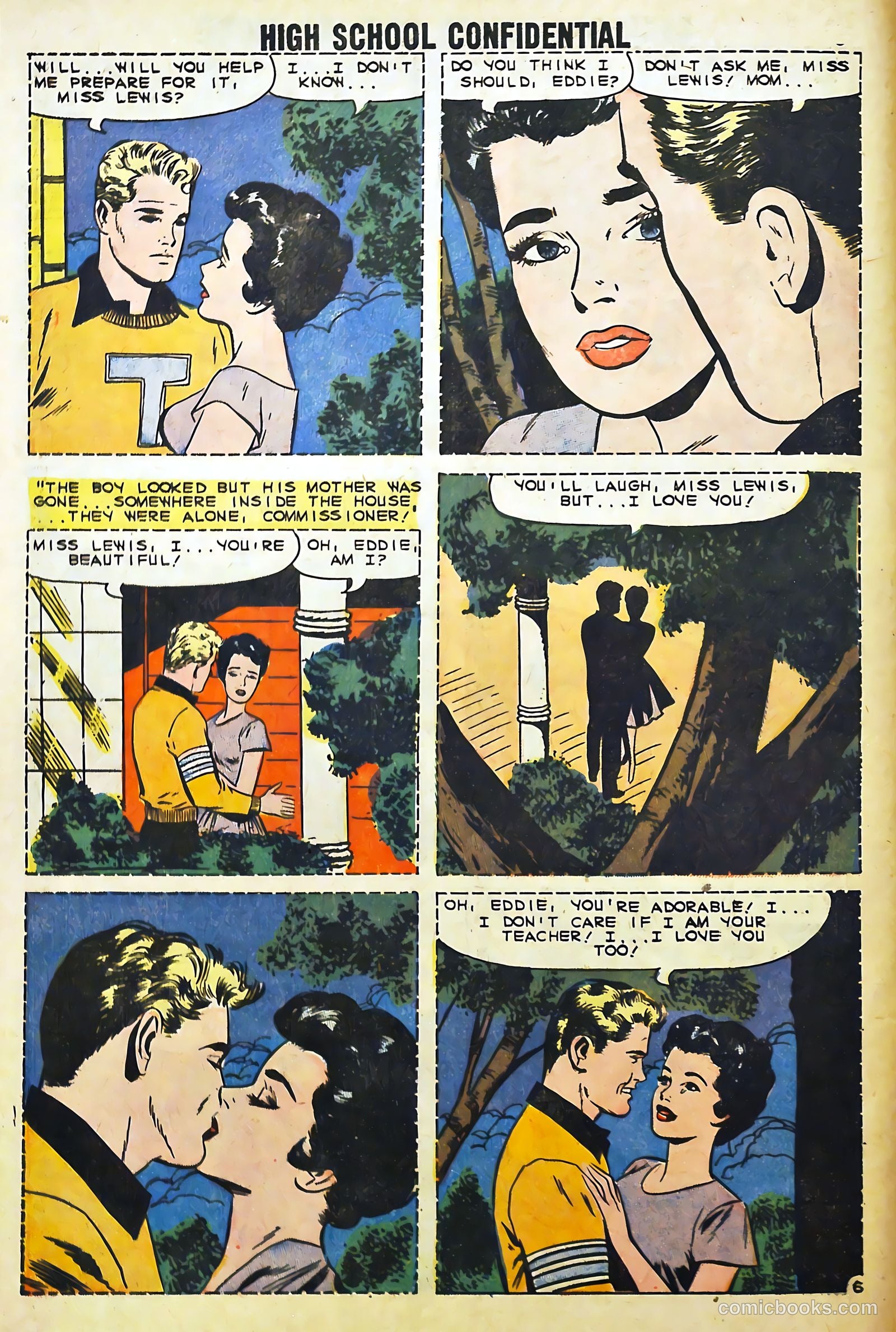 High School Confidential Diary #1 — page 8 of 36