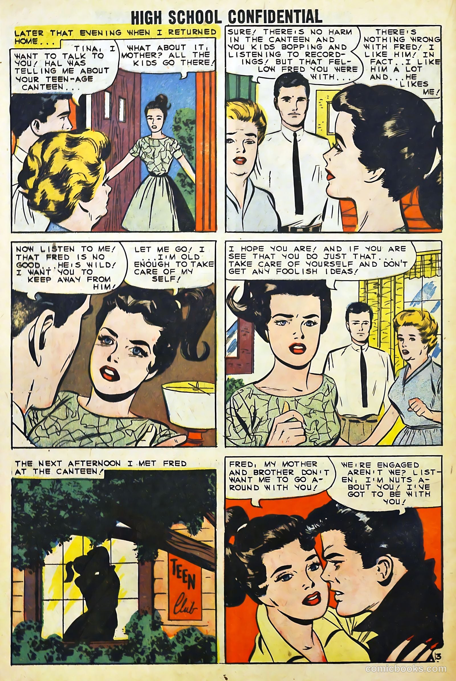 High School Confidential Diary #1 — page 16 of 36