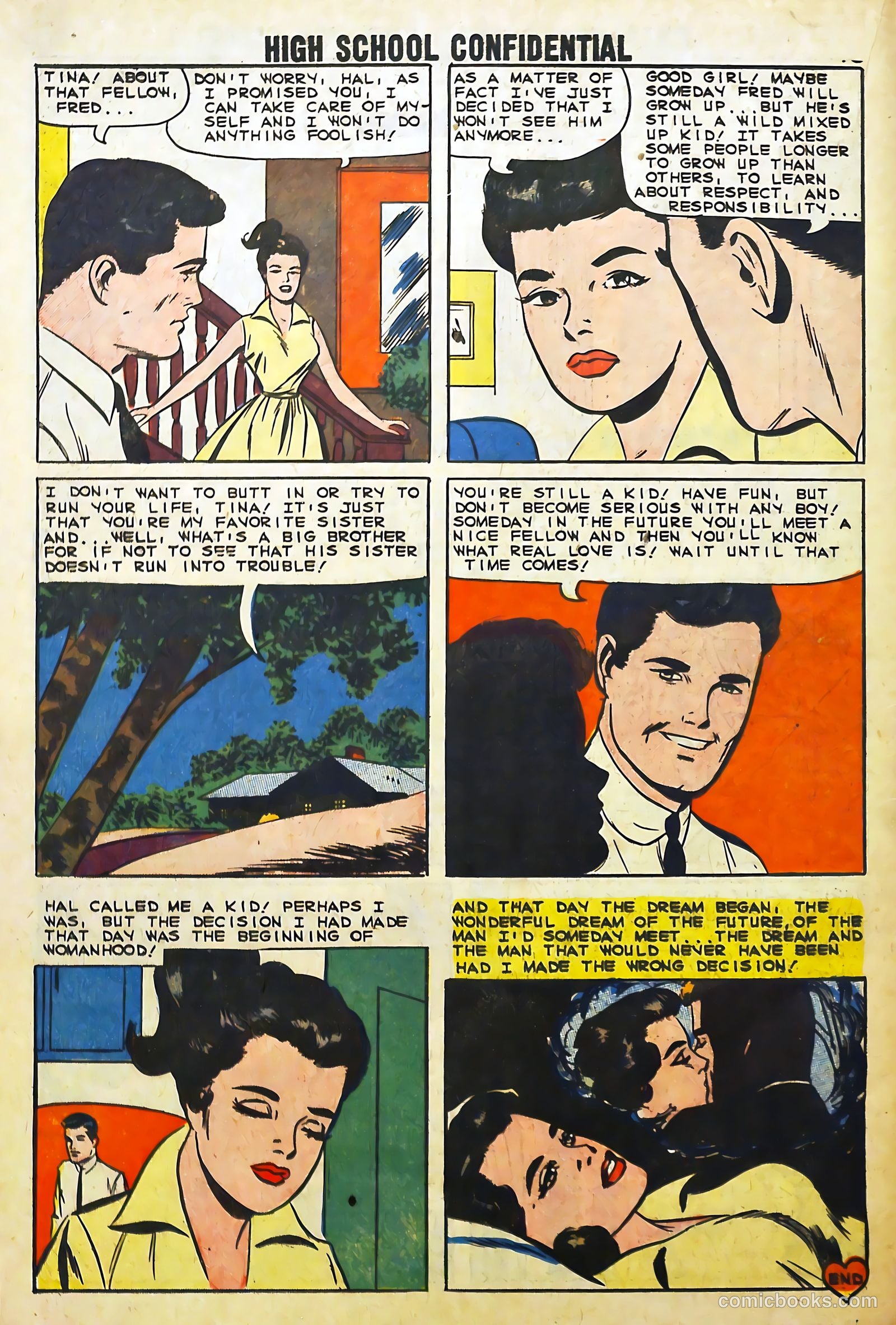 High School Confidential Diary #1 — page 18 of 36