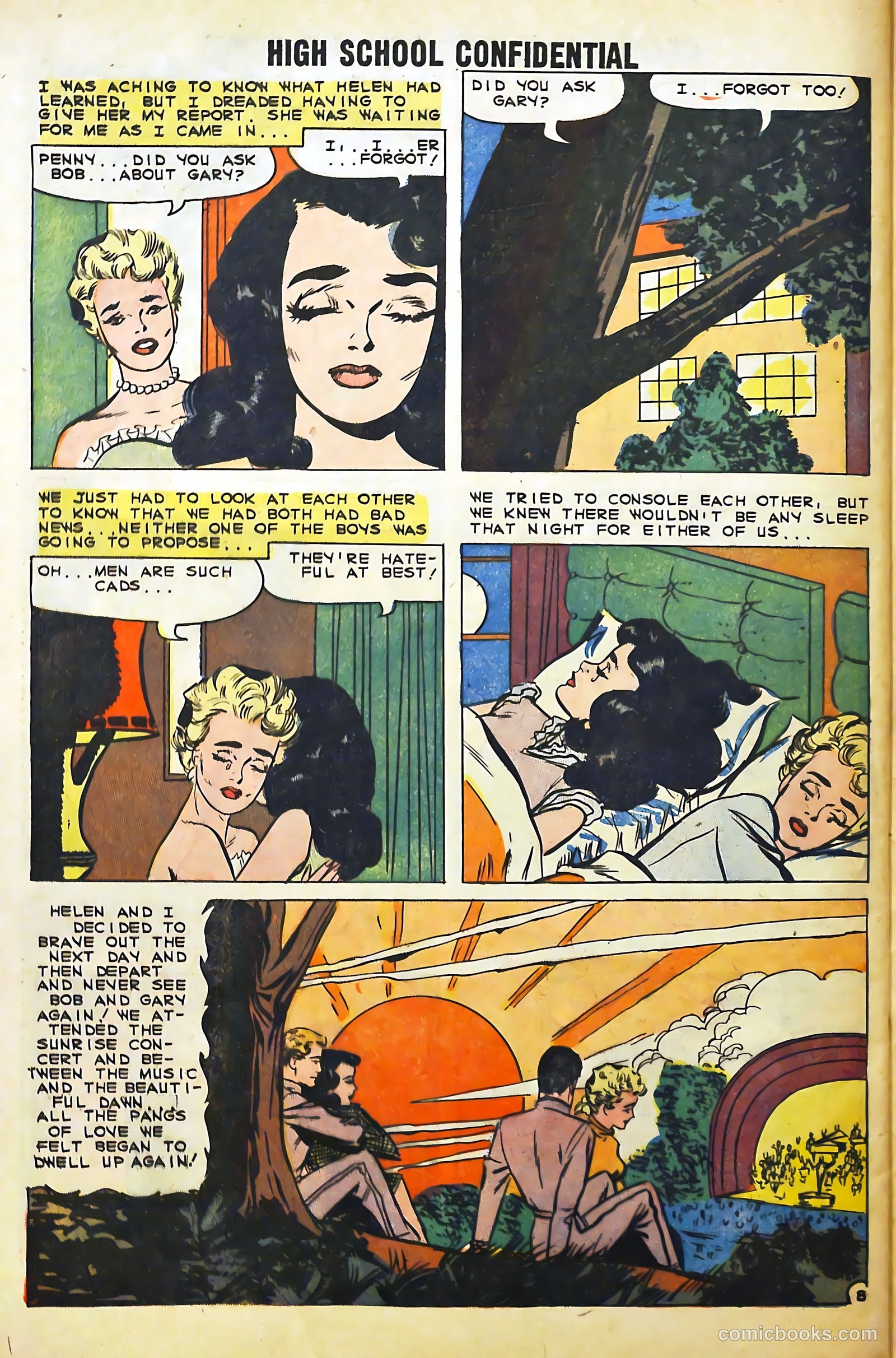 High School Confidential Diary #1 — page 28 of 36