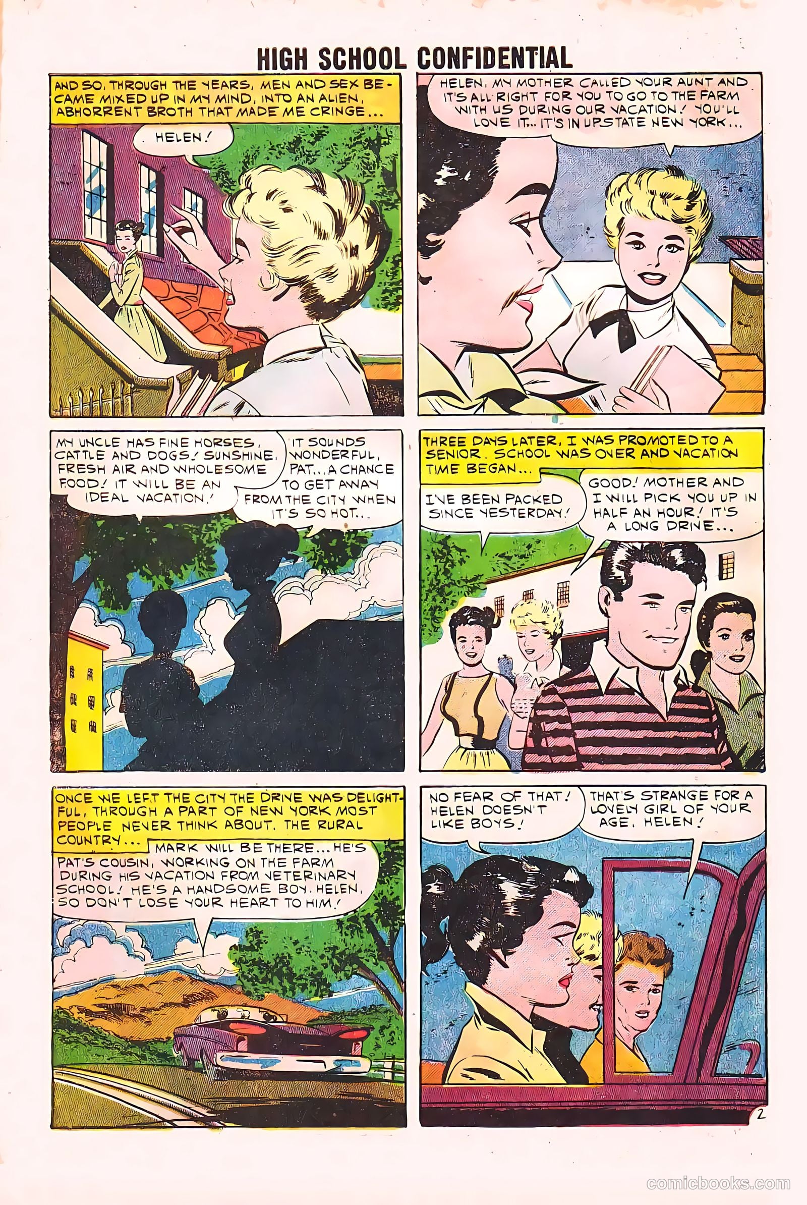 High School Confidential Diary #2 — page 4 of 36