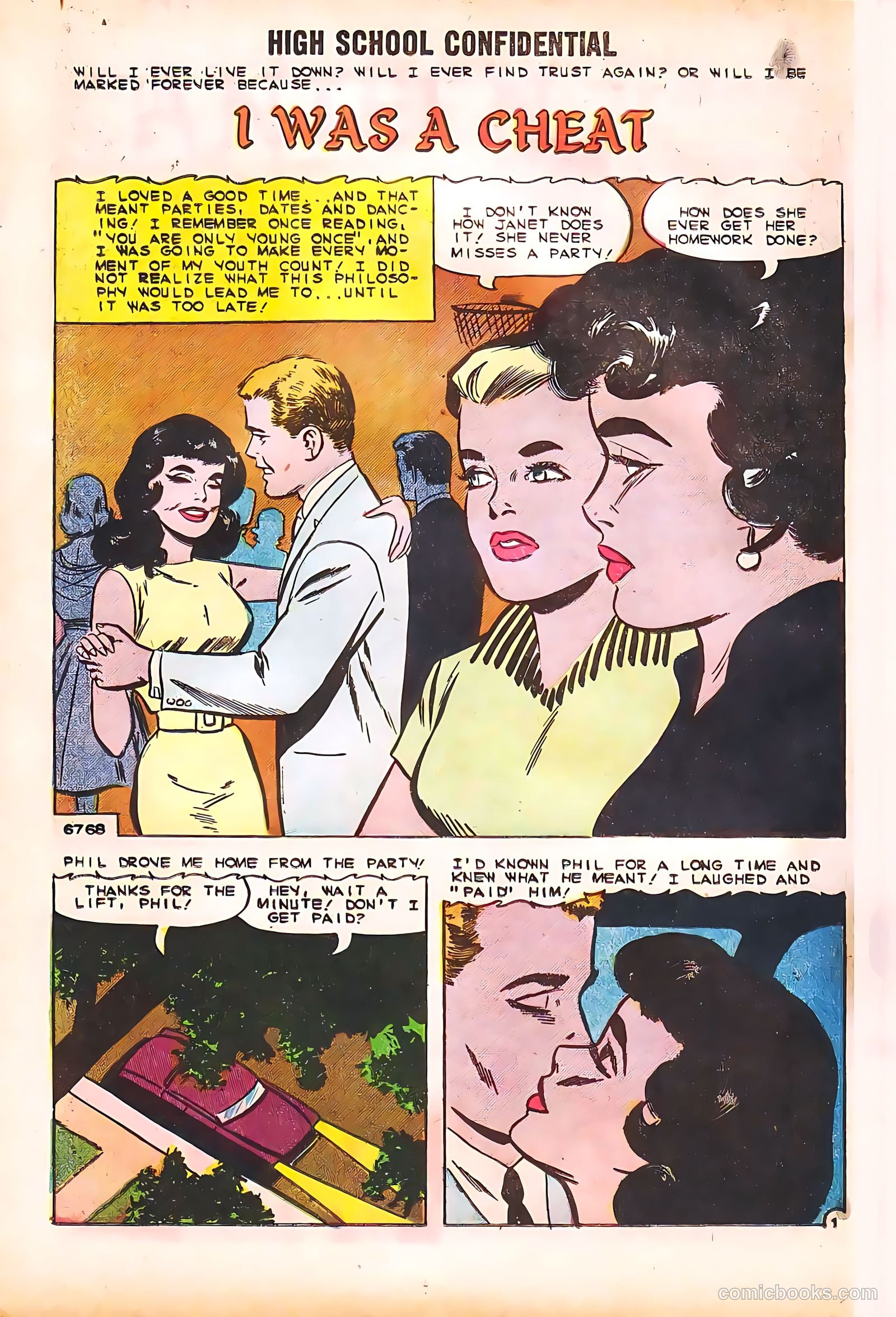 High School Confidential Diary #2 — page 22 of 36