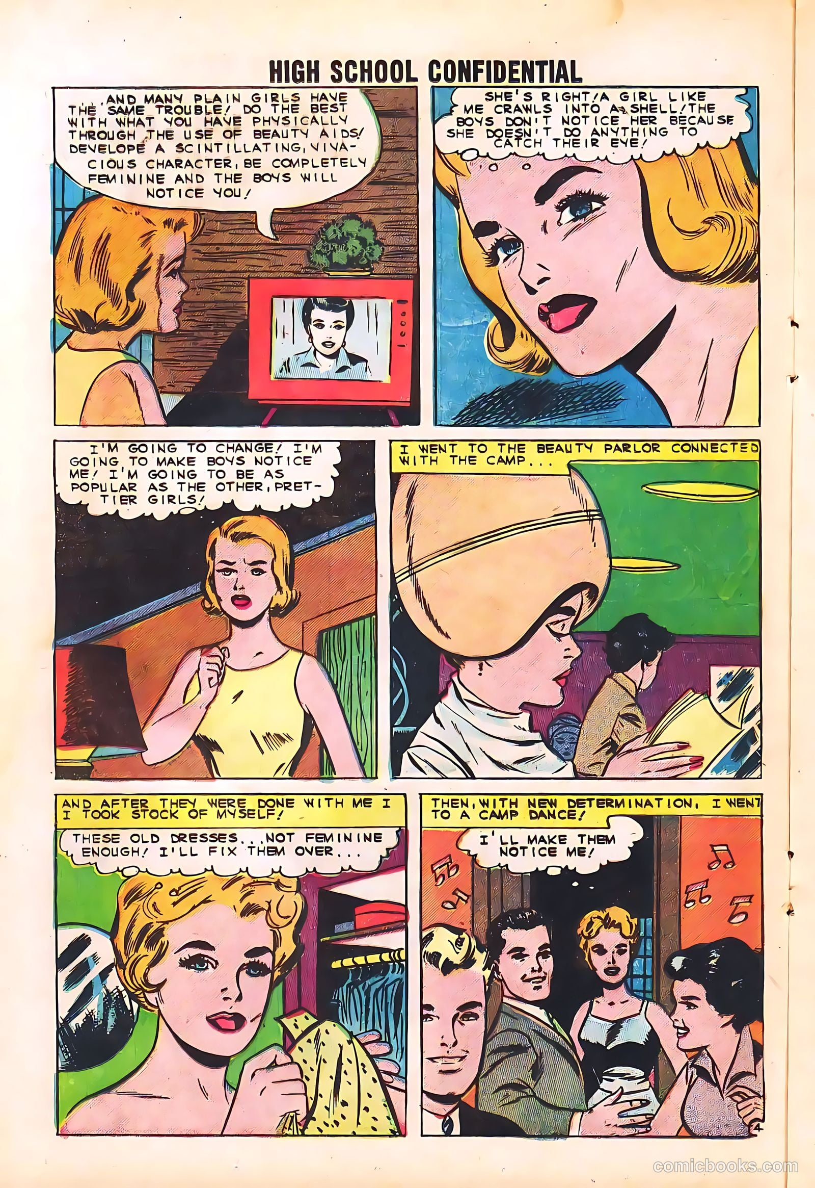 High School Confidential Diary #4 — page 16 of 36