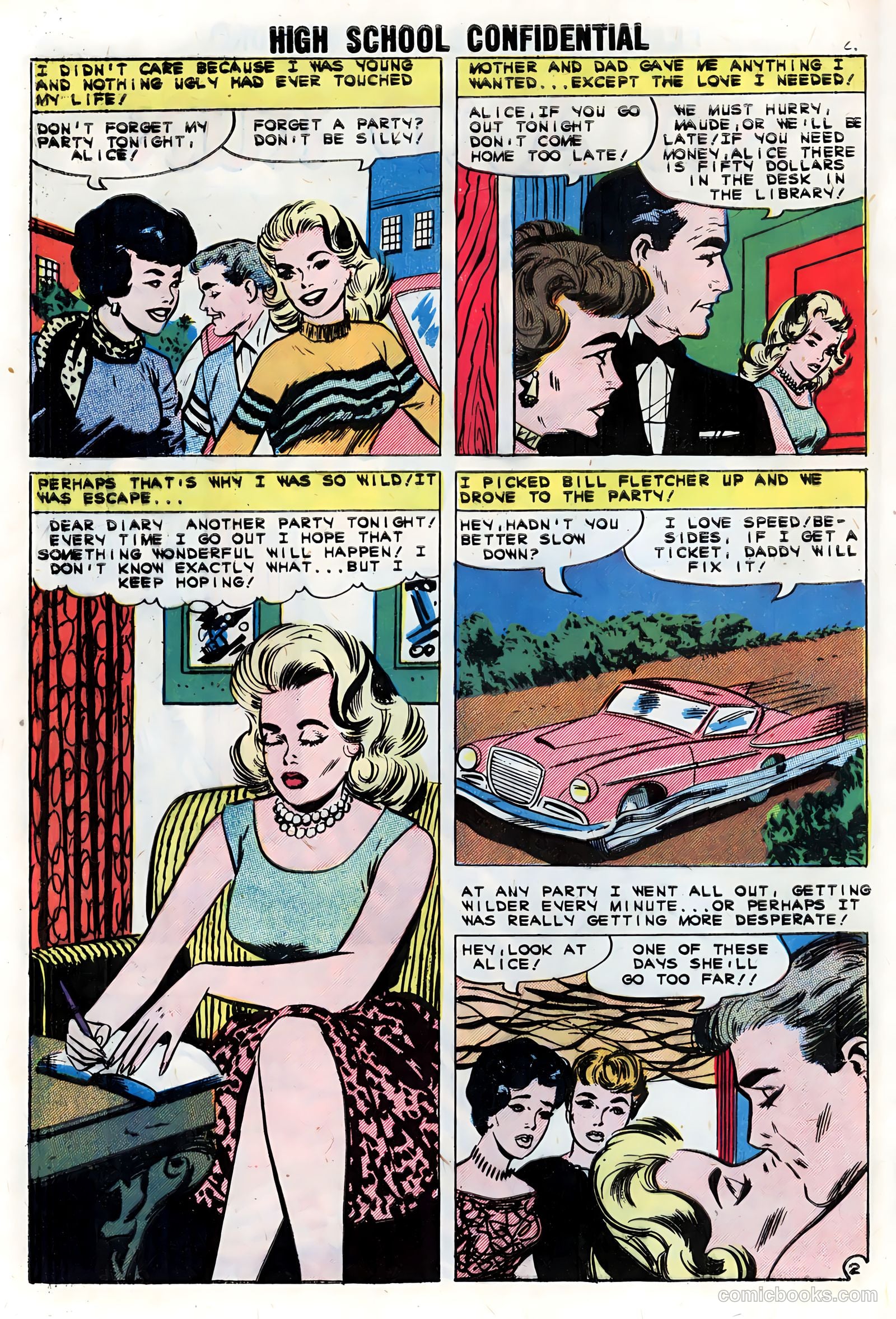 High School Confidential Diary #5 — page 4 of 36