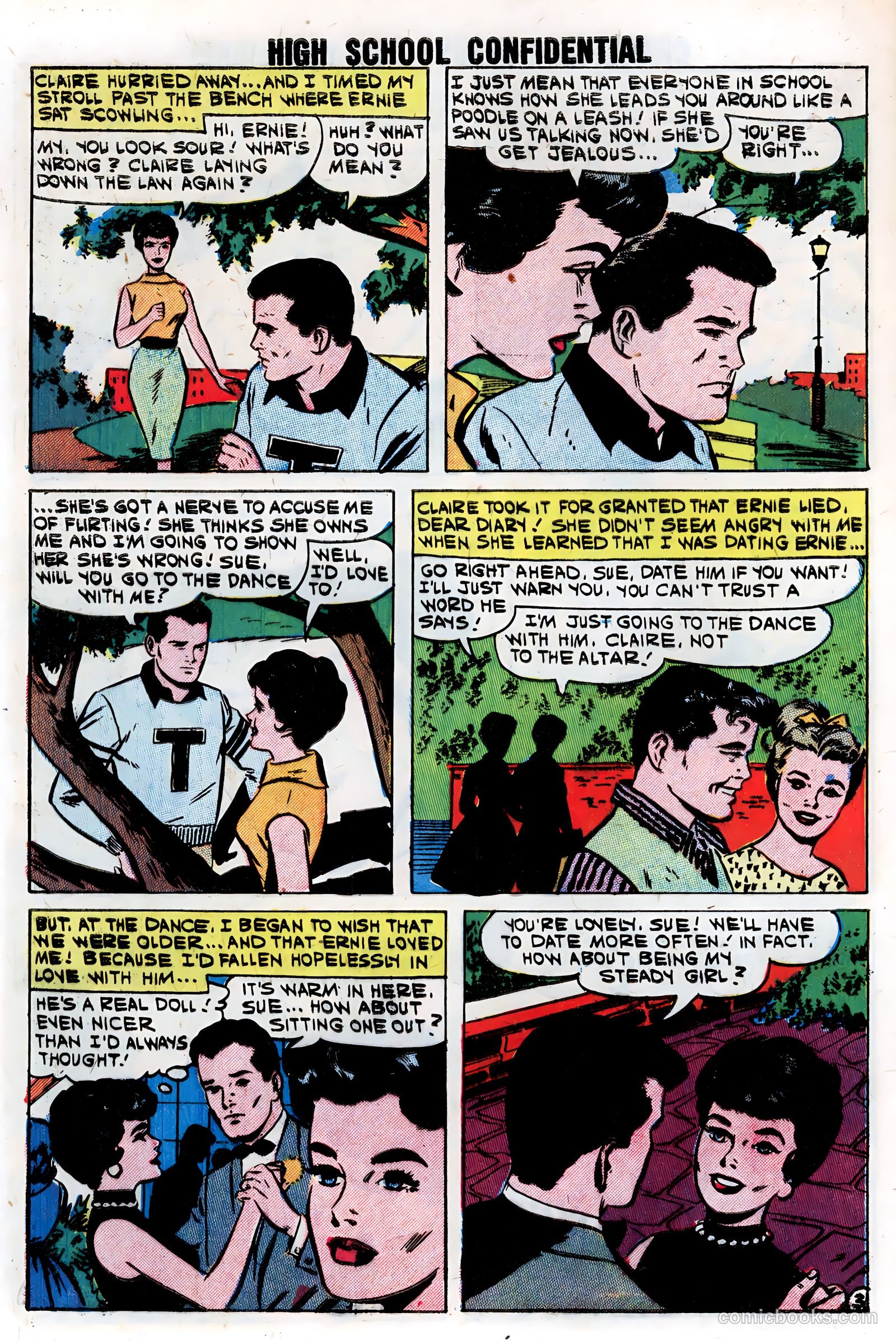 High School Confidential Diary #5 — page 32 of 36