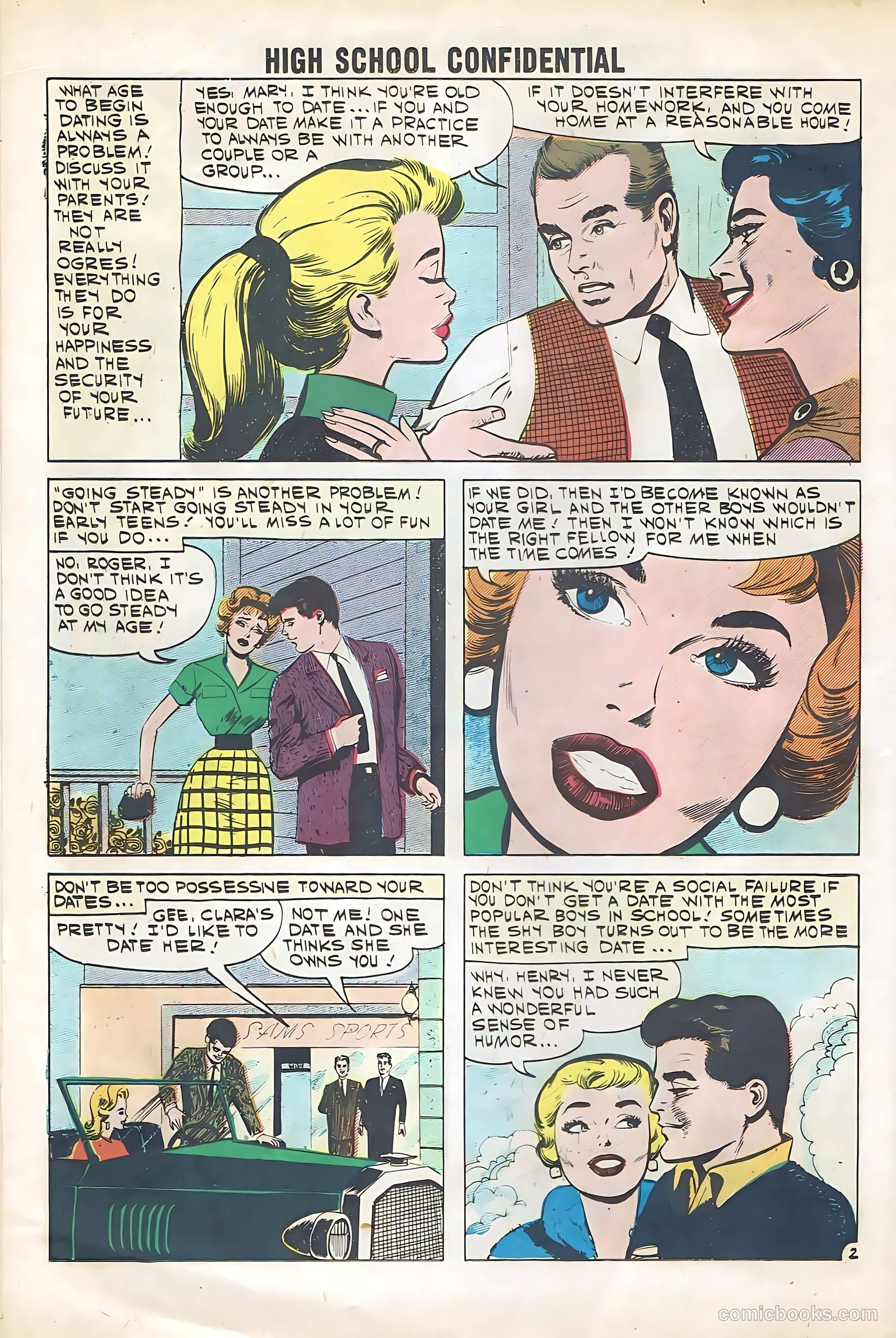 High School Confidential Diary #7 — page 18 of 36