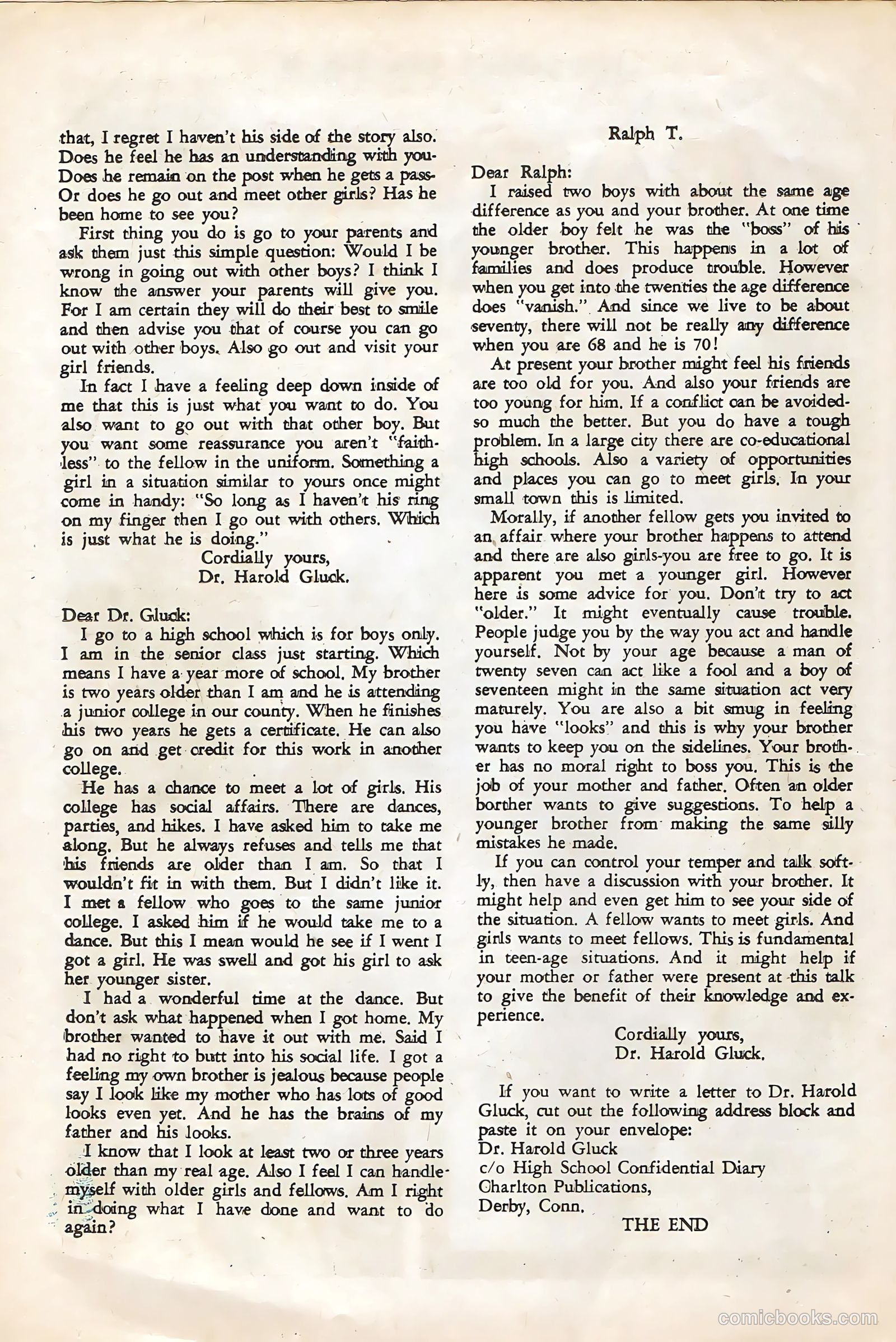 High School Confidential Diary #7 — page 26 of 36
