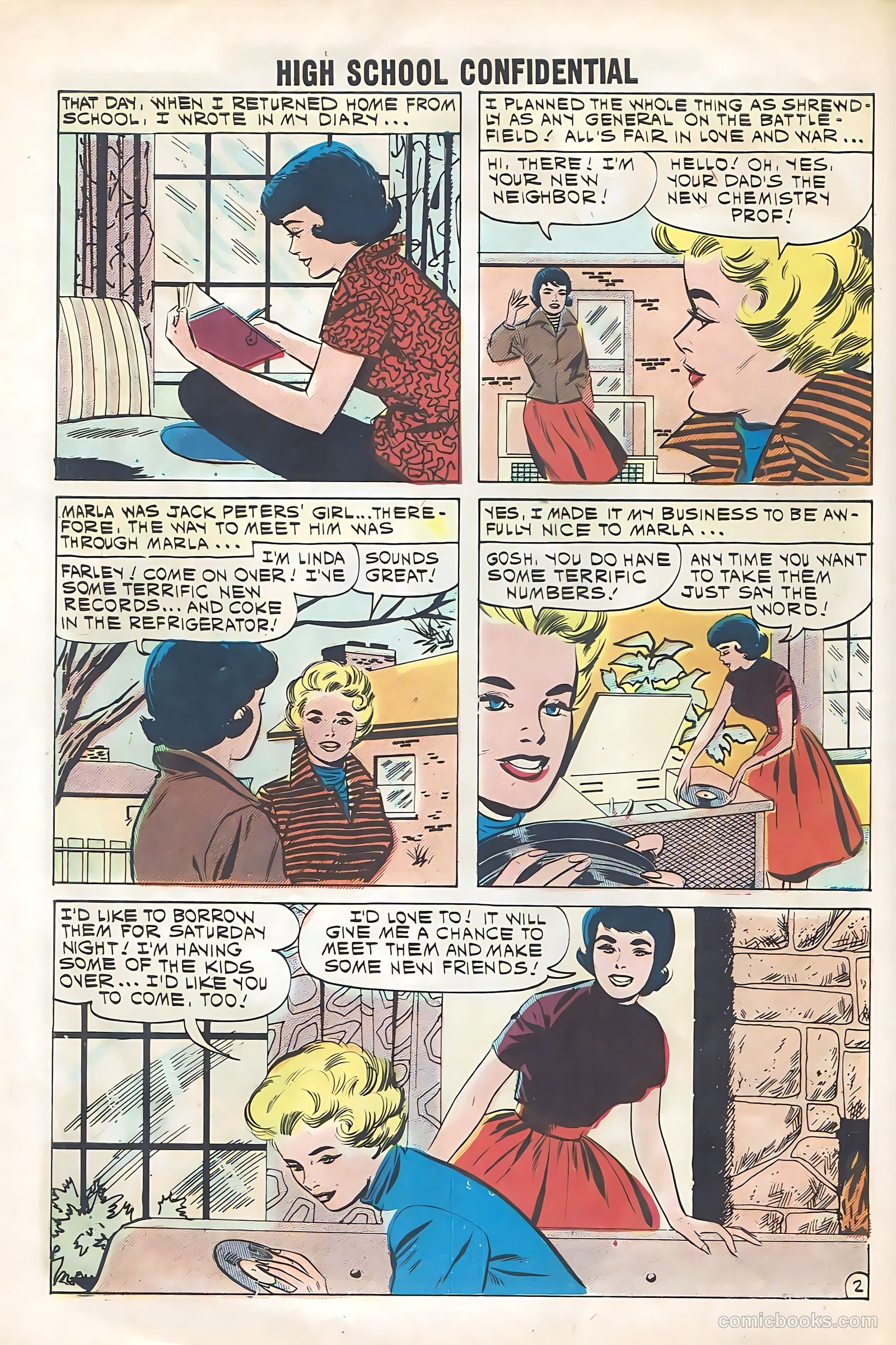 High School Confidential Diary #7 — page 28 of 36