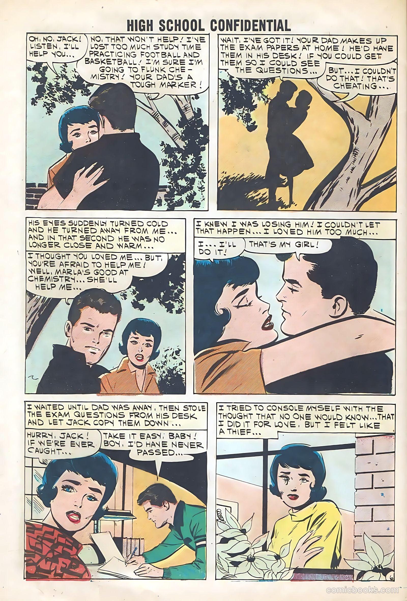 High School Confidential Diary #7 — page 32 of 36