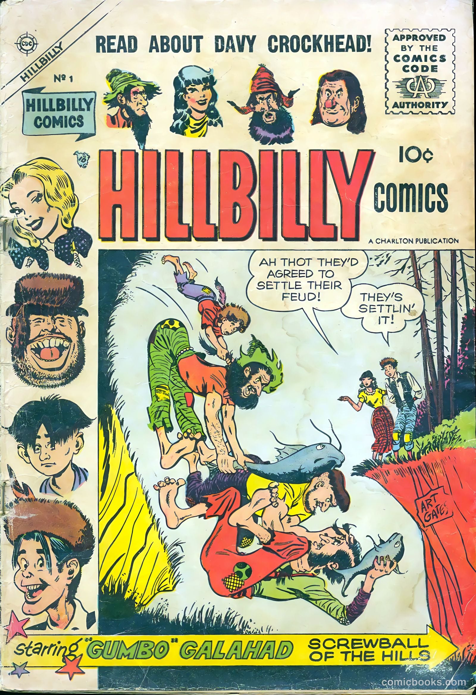 Hillbilly Comics #1 — page 1 of 36