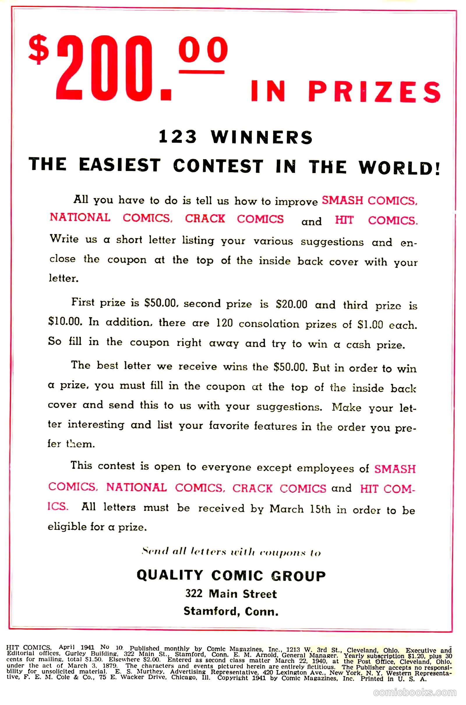 Hit Comics #10 — page 2 of 68