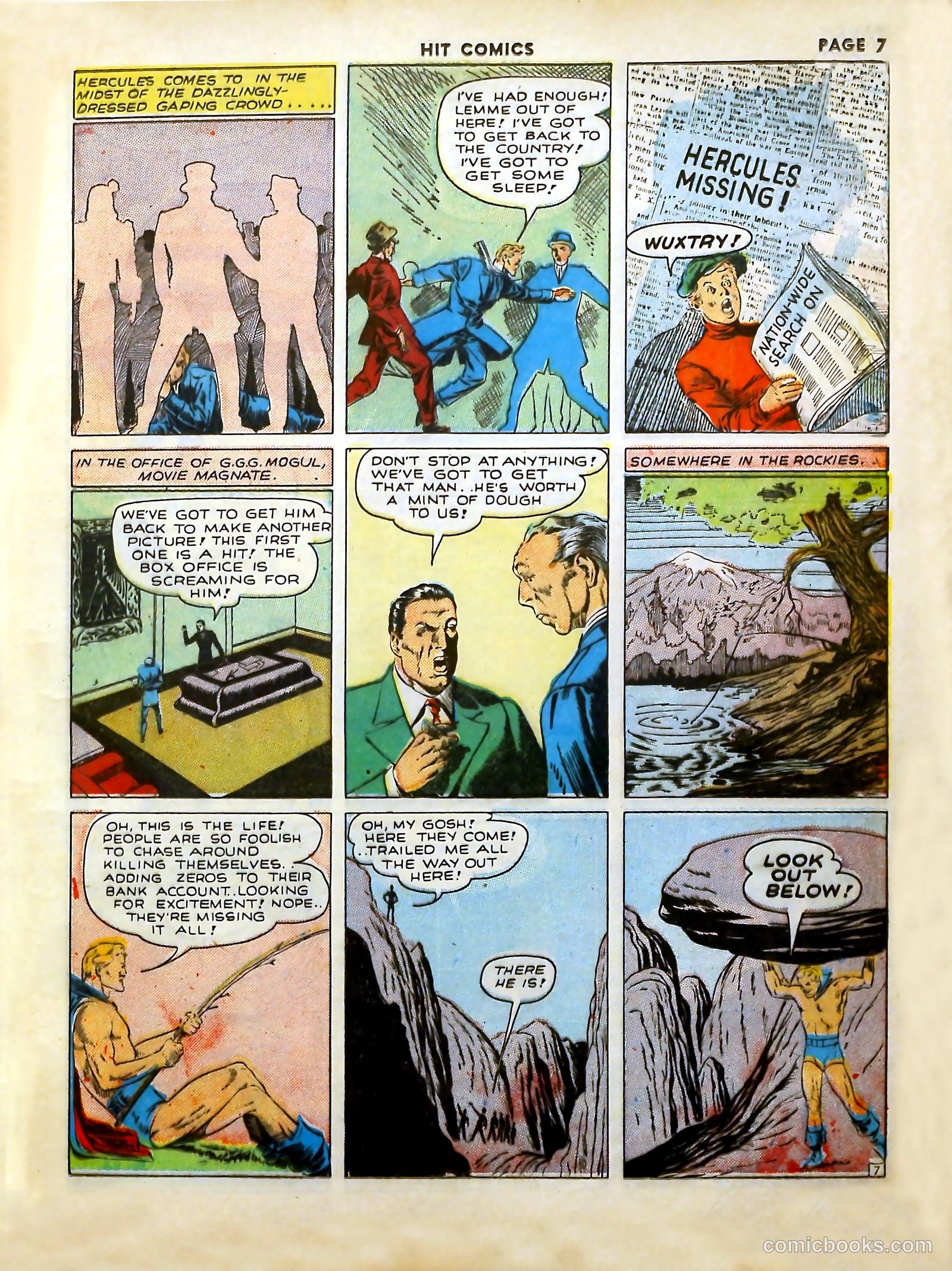 Hit Comics #10 — page 9 of 68