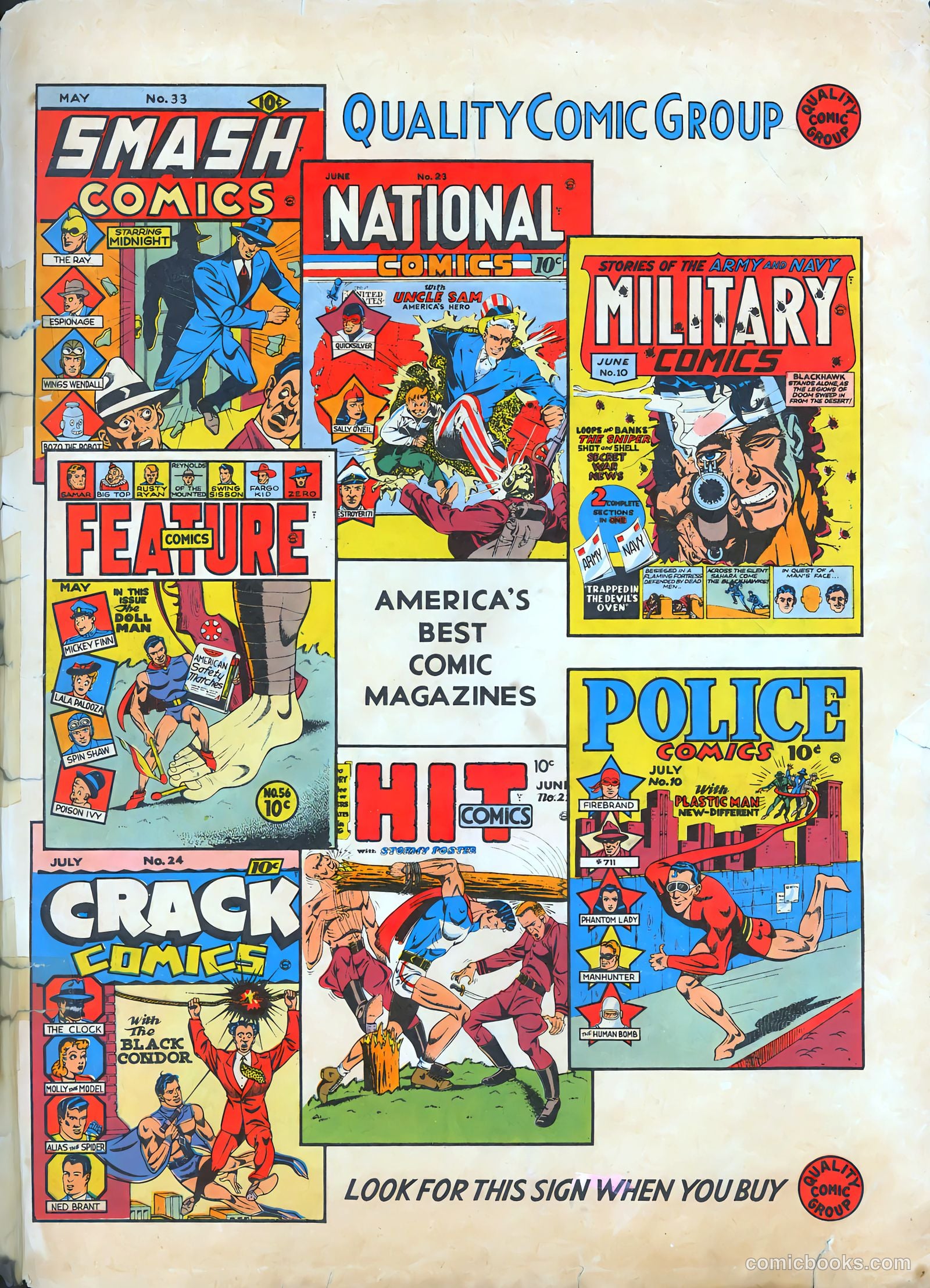Hit Comics #22 — page 67 of 69