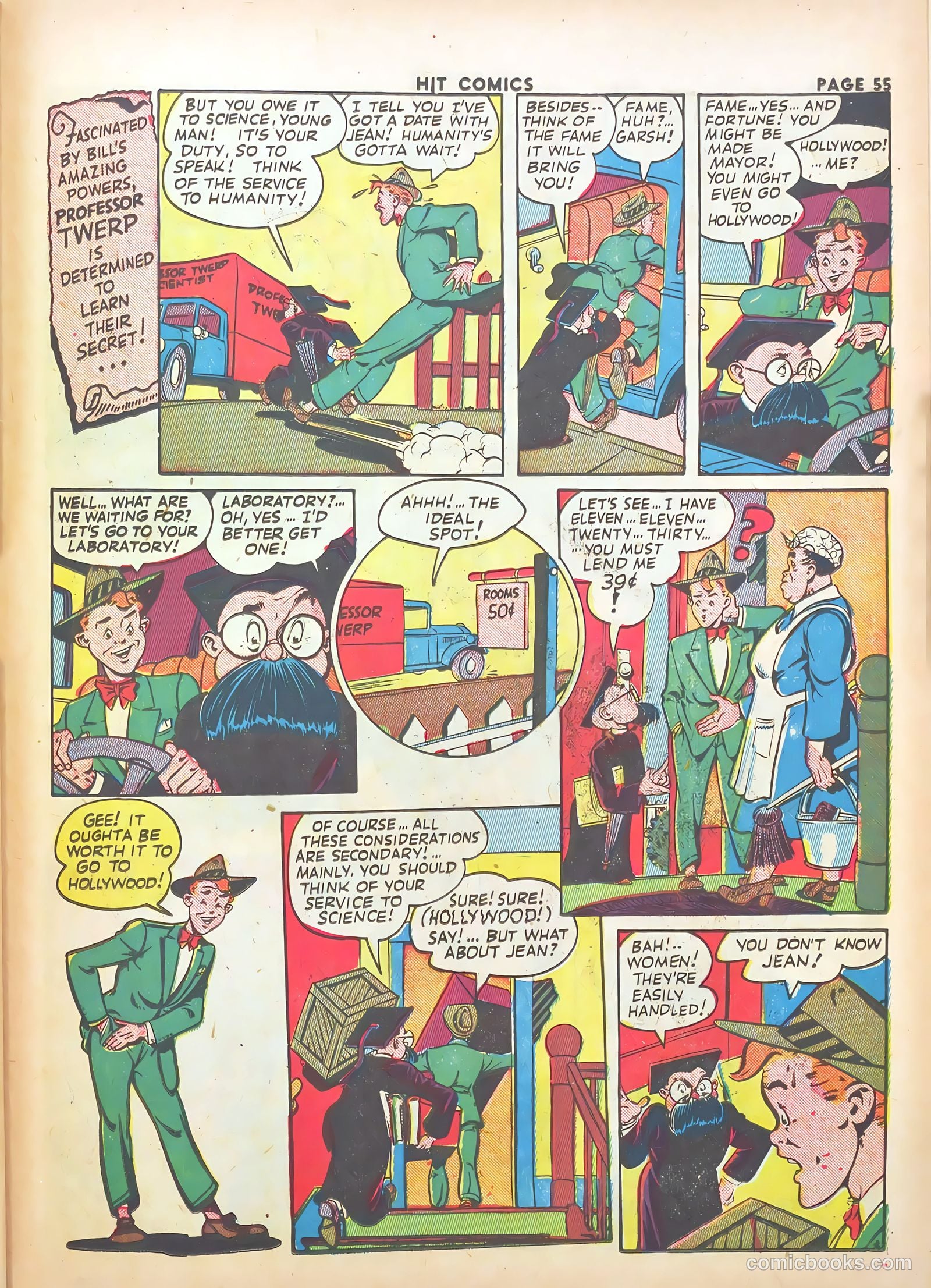 Hit Comics #29 — page 57 of 68