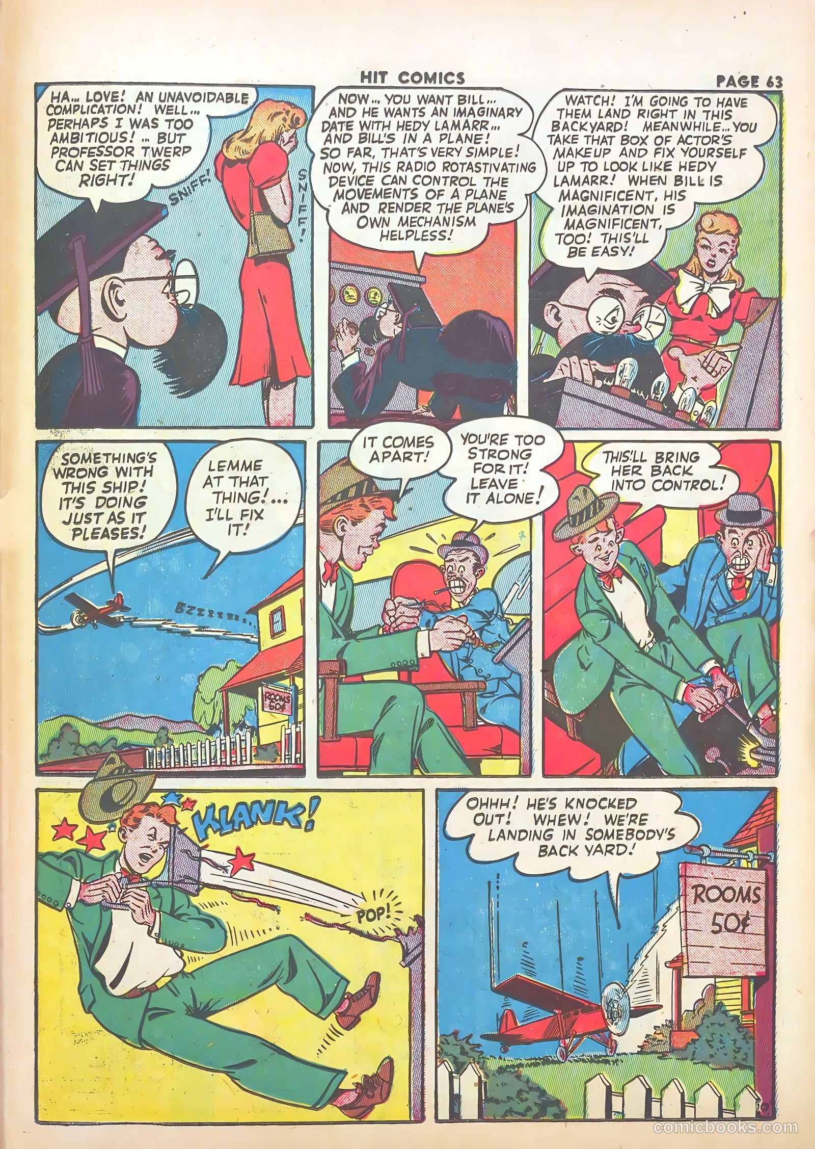 Hit Comics #29 — page 65 of 68