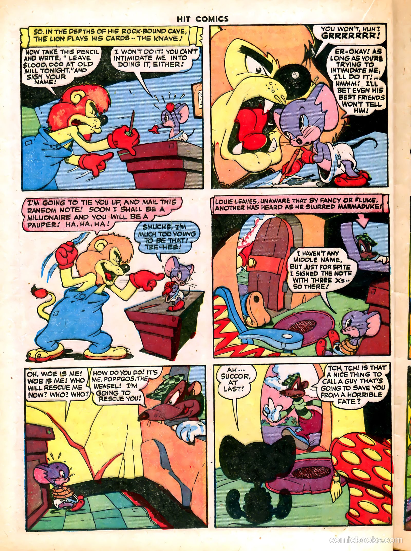 Hit Comics #36 — page 40 of 60