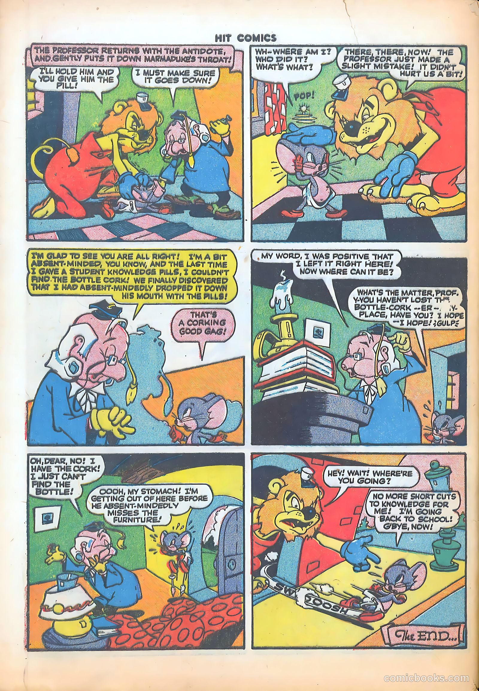 Hit Comics #37 — page 58 of 60