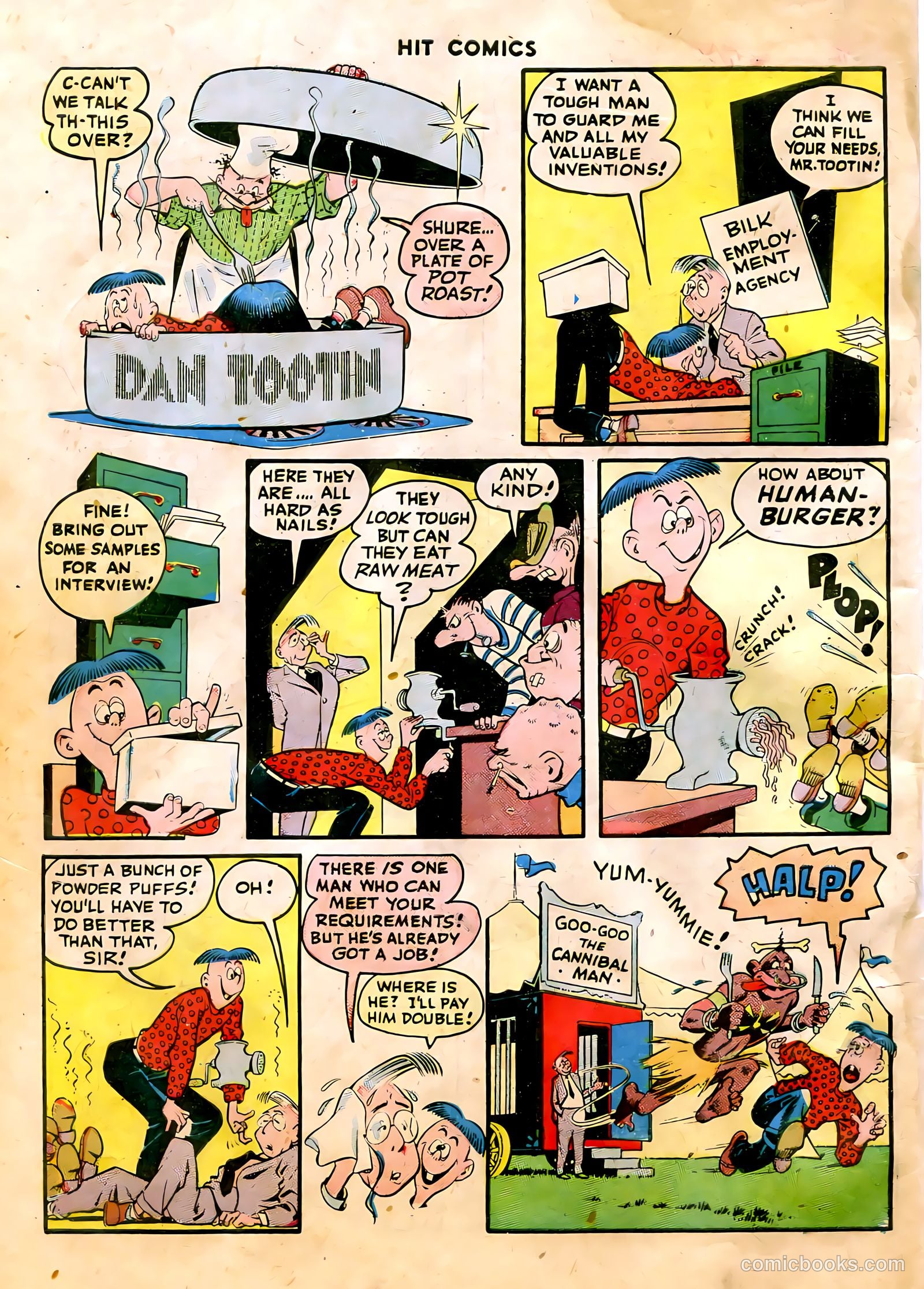 Hit Comics #44 — page 58 of 60