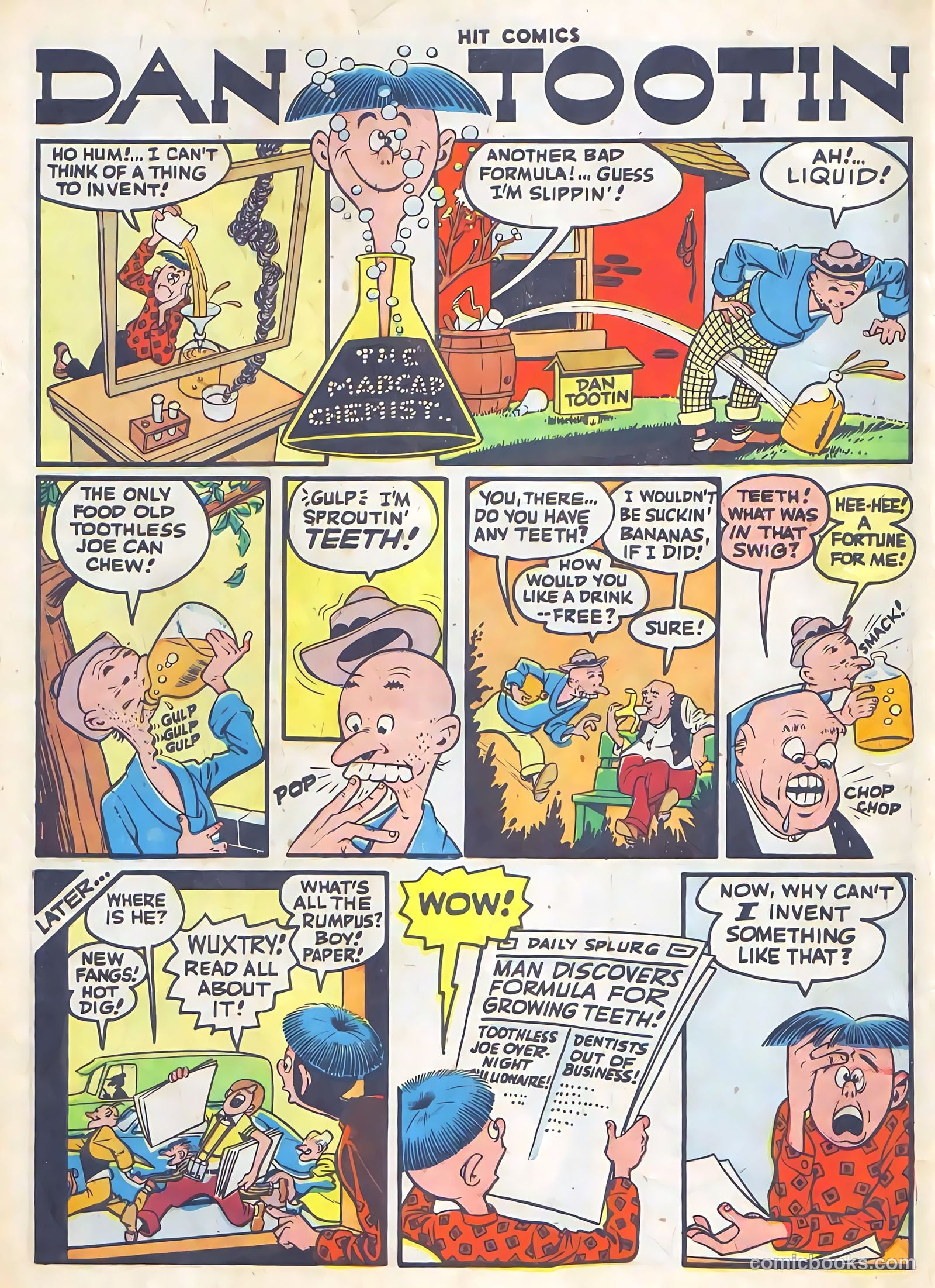 Hit Comics #46 — page 58 of 60