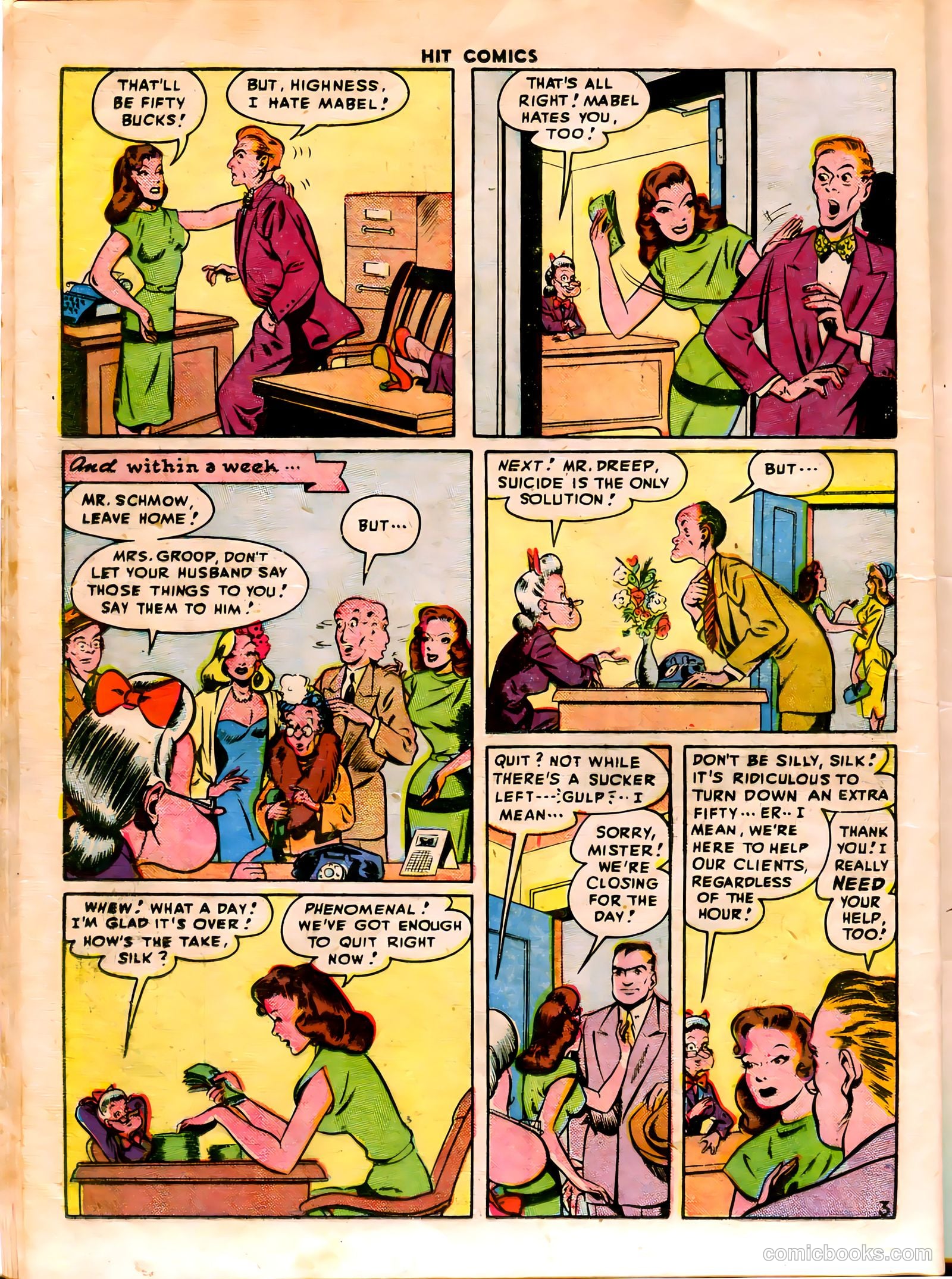 Hit Comics #48 — page 18 of 52