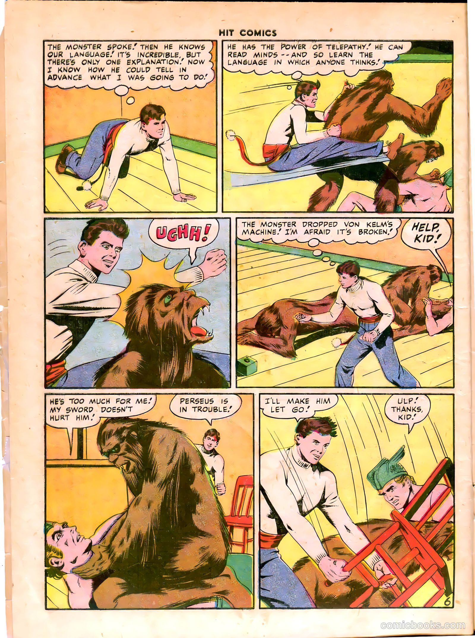 Hit Comics #49 — page 8 of 52