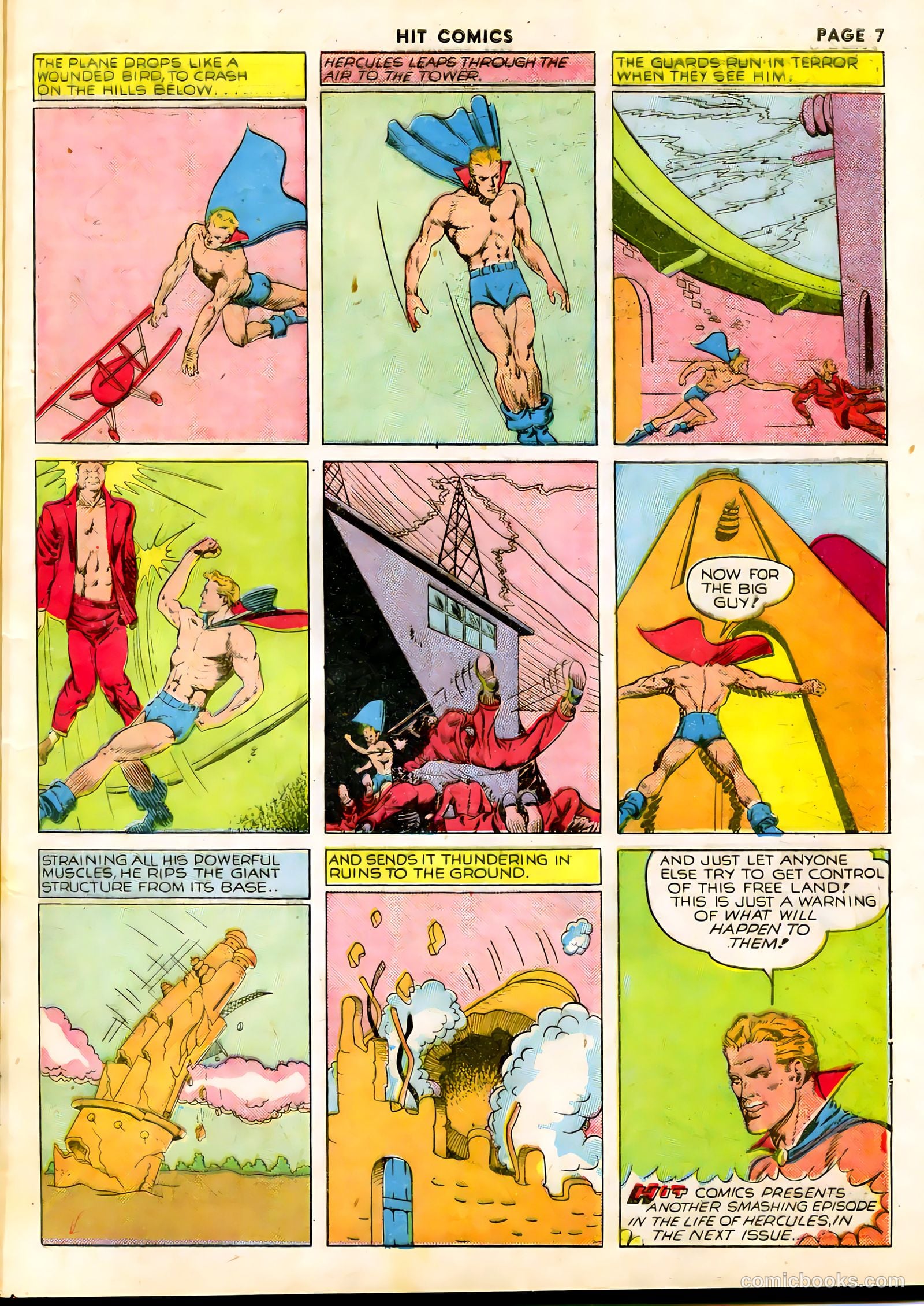 Hit Comics #8 — page 9 of 68