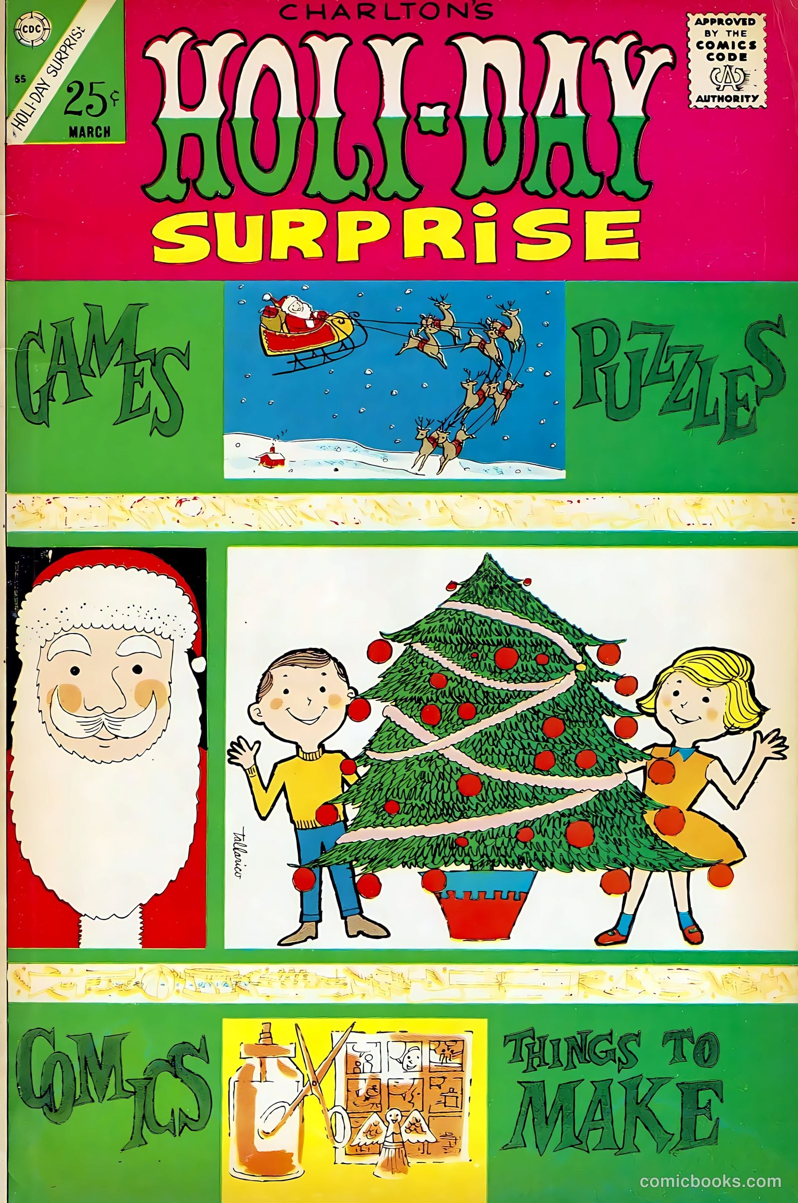 Holiday Surprise #55 — page 1 of 67
