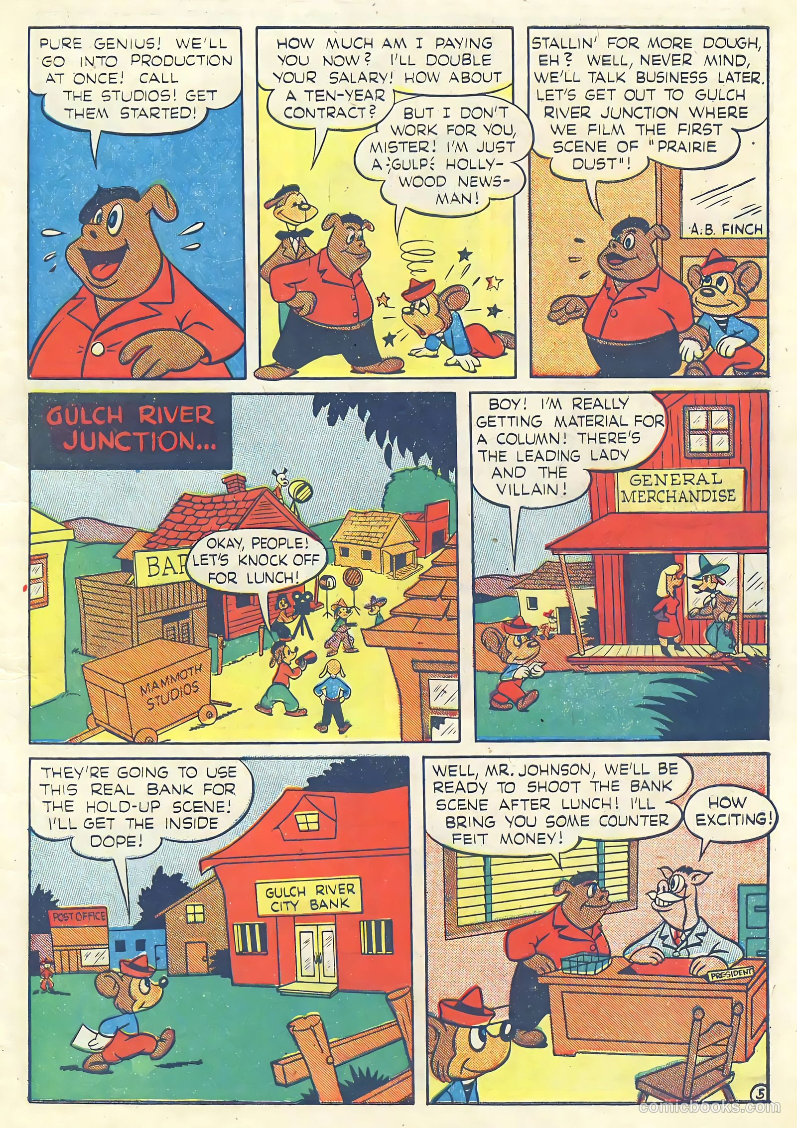 Hollywood Comics #1 — page 7 of 52