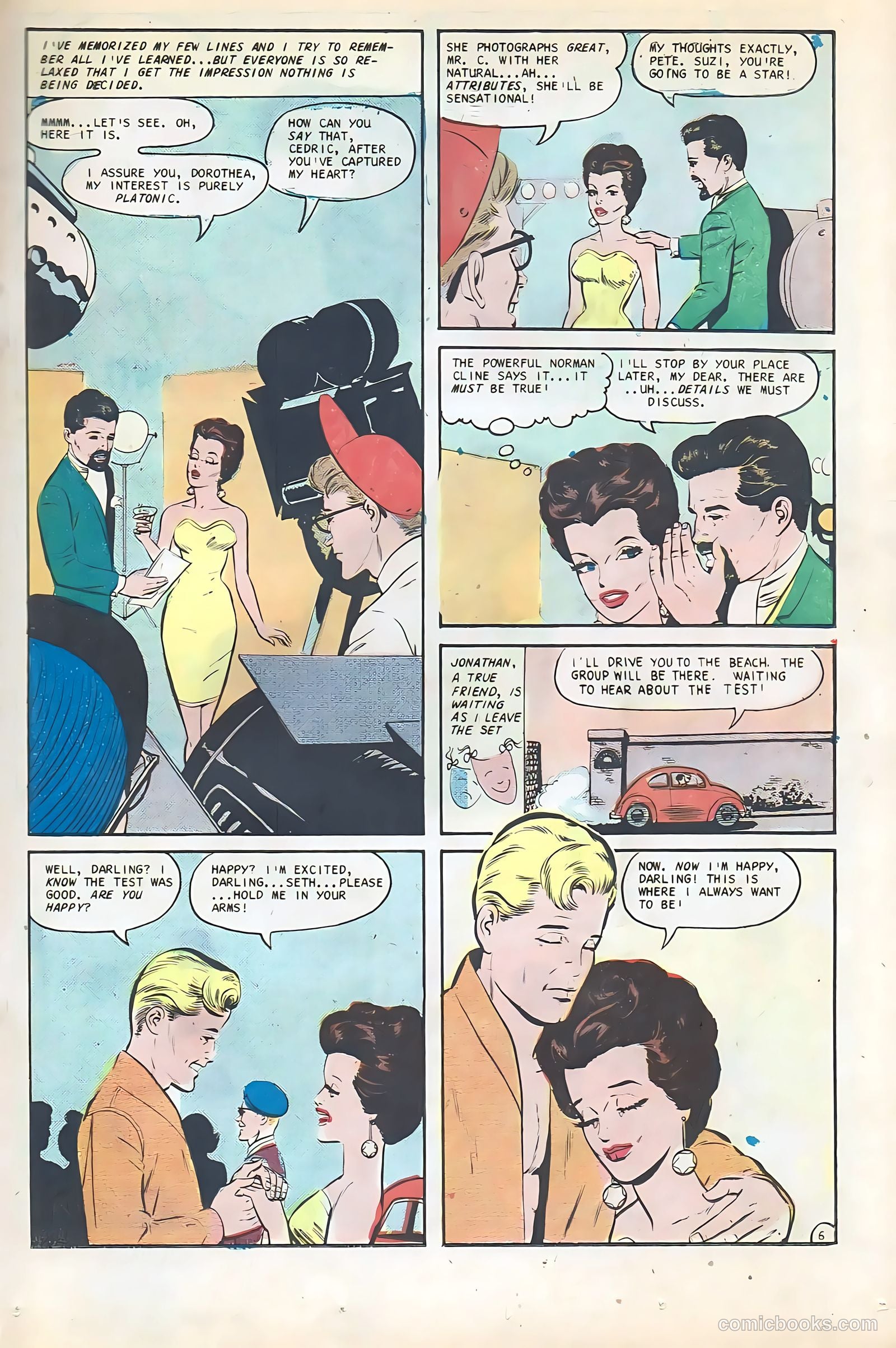 Hollywood Romances #47 — page 19 of 36