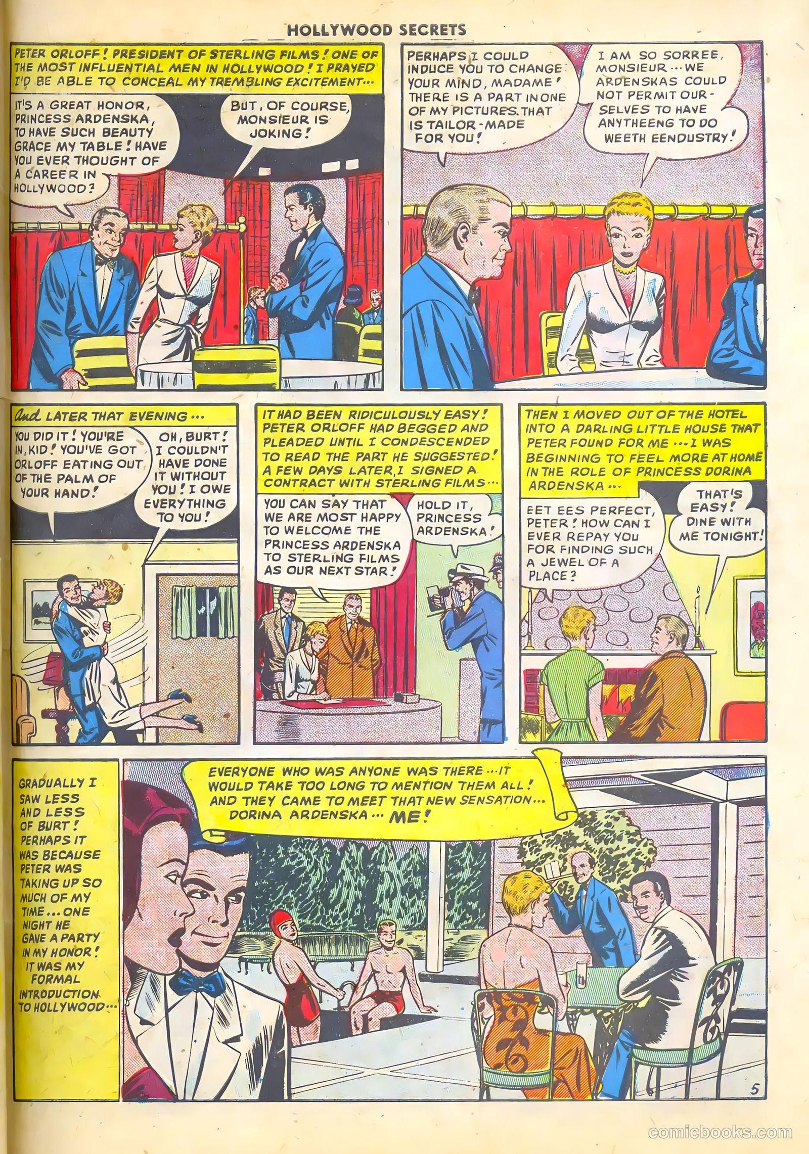 Hollywood Secrets #1 — page 31 of 36