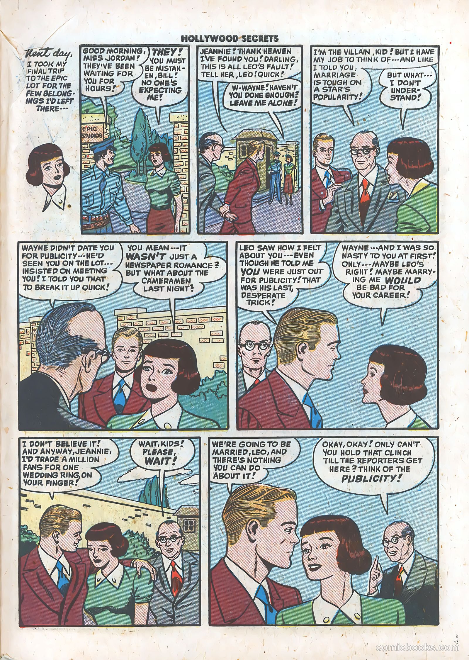 Hollywood Secrets #3 — page 33 of 36