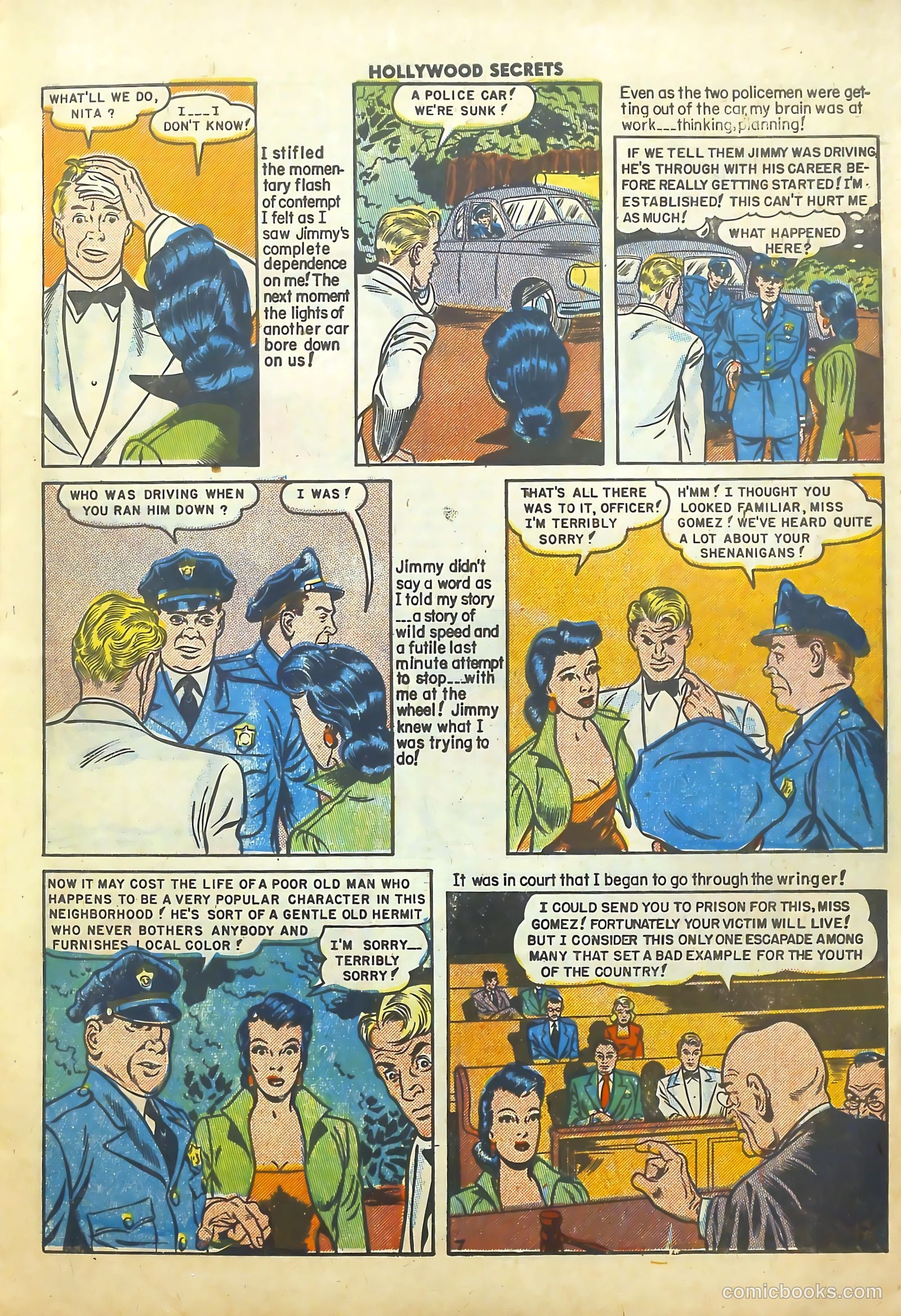 Hollywood Secrets #4 — page 9 of 36