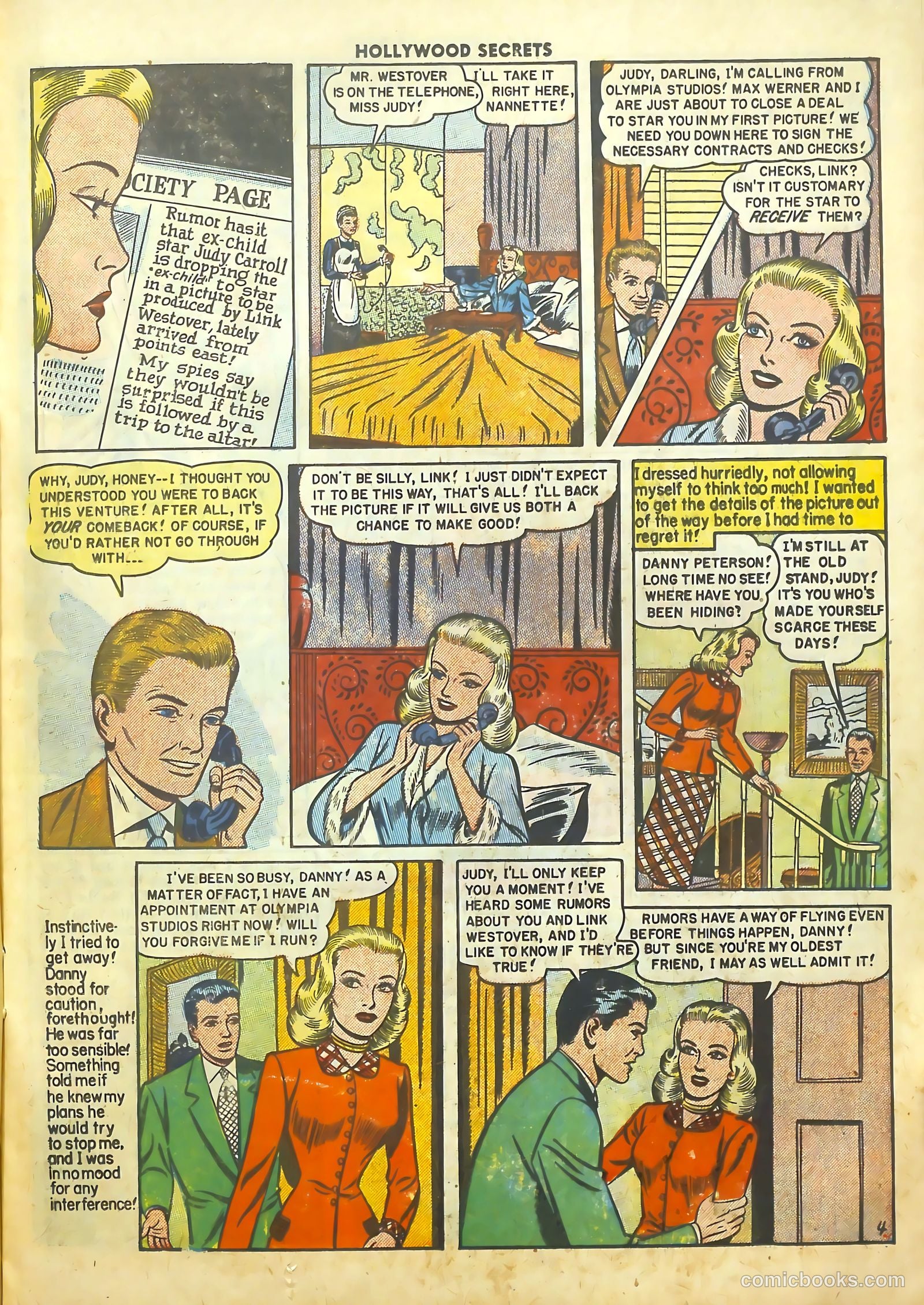 Hollywood Secrets #4 — page 15 of 36