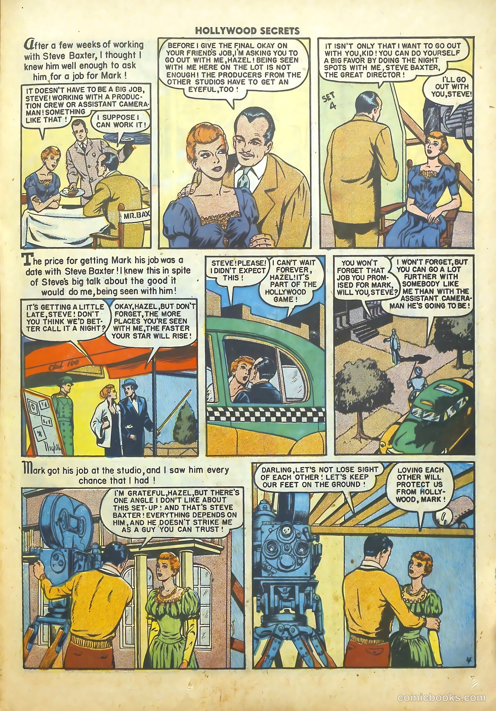 Hollywood Secrets #4 — page 21 of 36